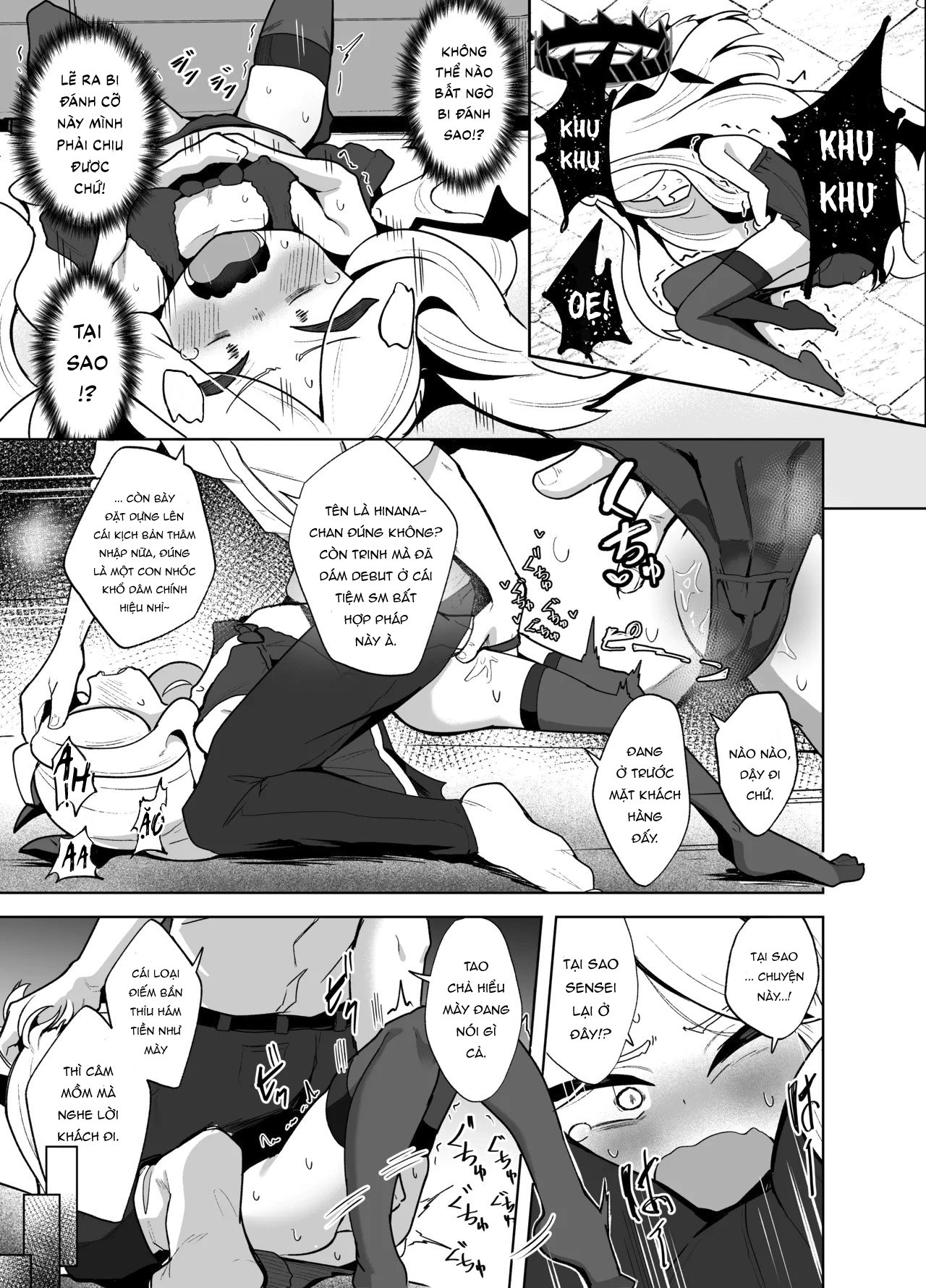 HentaiVN.net - Ảnh 8 - Sự kiện phục tùng tuyệt đối của trưởng ban kỉ luật genhenna - OneShot