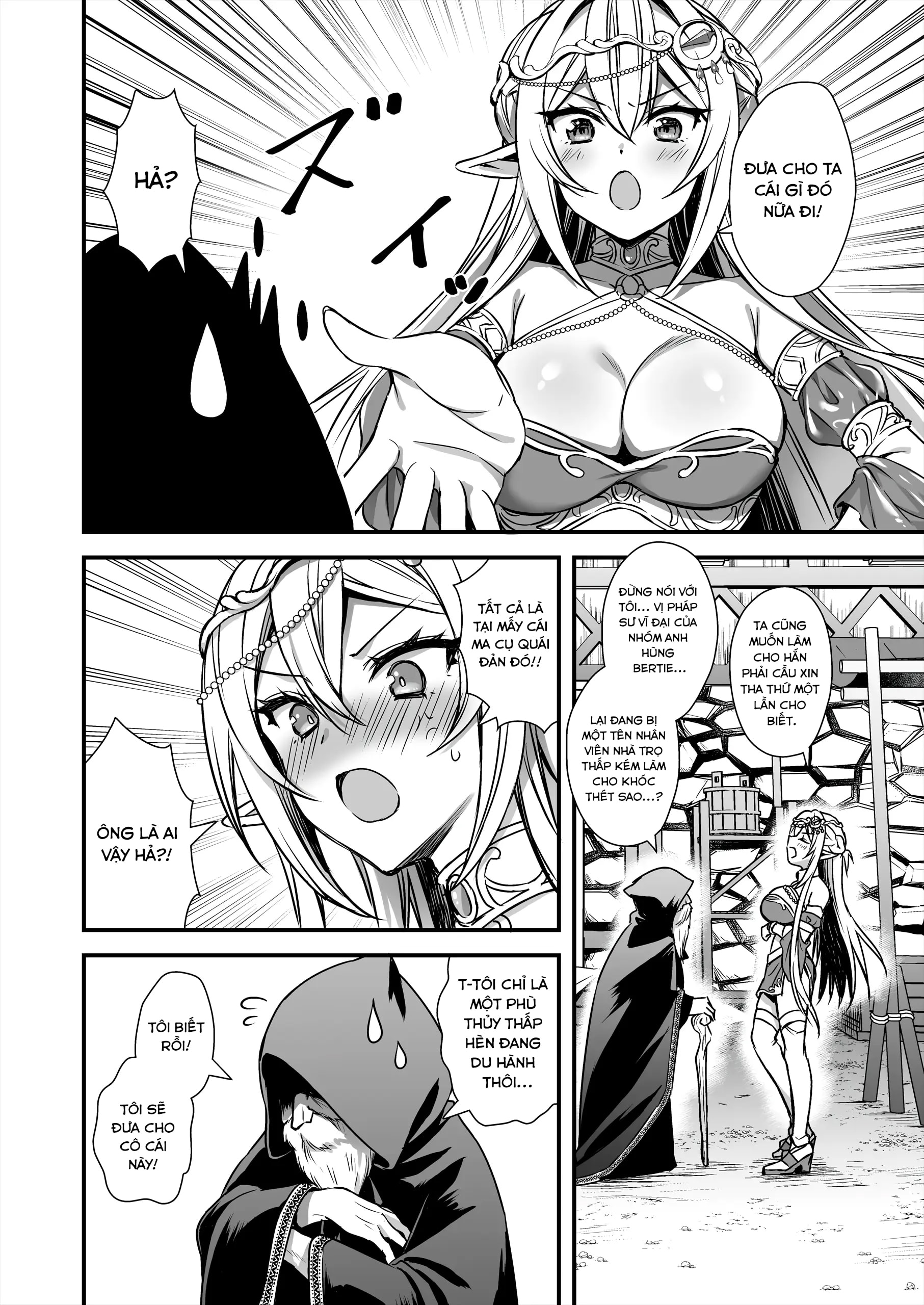 HentaiVN.net - Ảnh 3 - Isekai Elf Hatsujou no Magan 9 - Chap 9