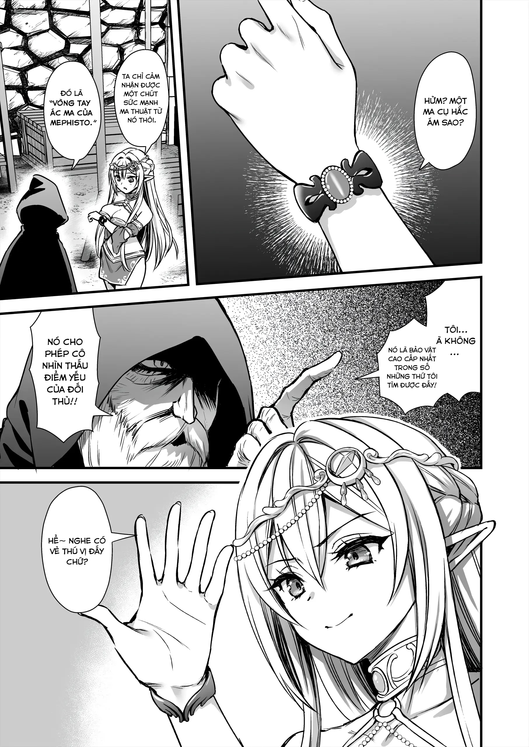 HentaiVN.net - Ảnh 4 - Isekai Elf Hatsujou no Magan 9 - Chap 9