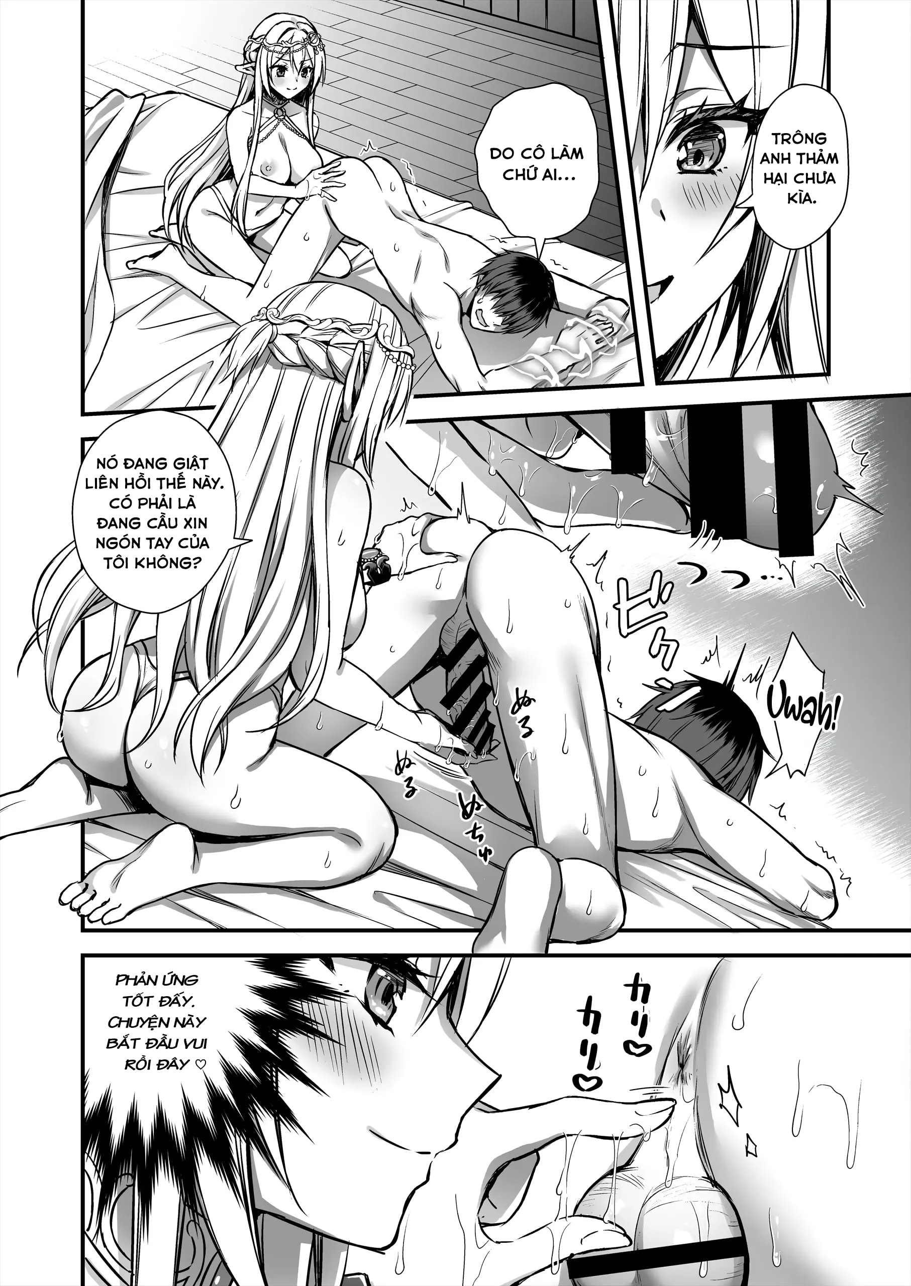HentaiVN.net - Ảnh 9 - Isekai Elf Hatsujou no Magan 9 - Chap 9