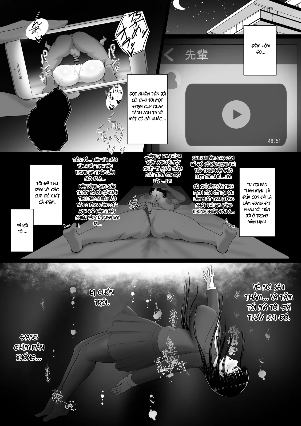 HentaiVN.net - Ảnh 34 - Cuốn theo rồi Sa ngã - Oneshot