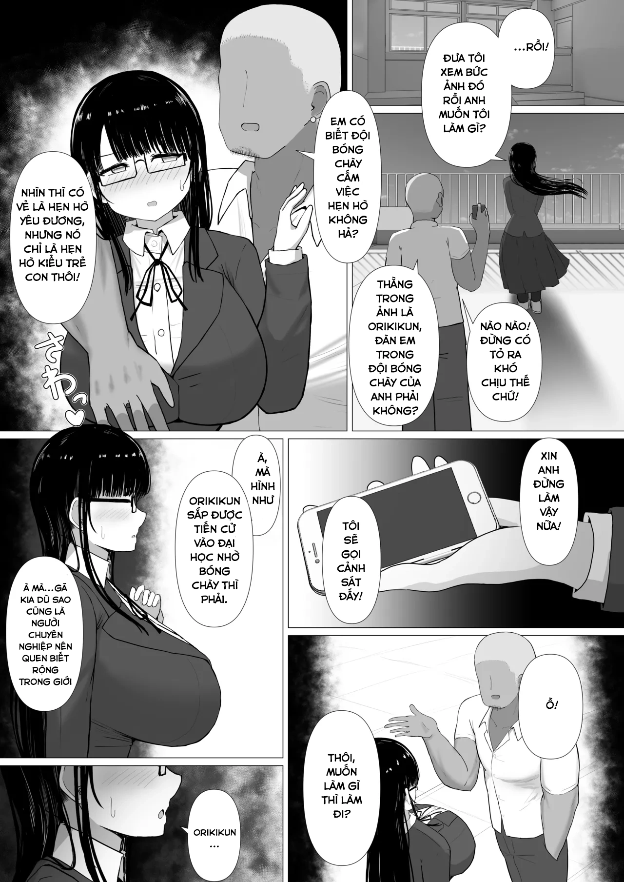 HentaiVN.net - Ảnh 8 - Cuốn theo rồi Sa ngã - Oneshot