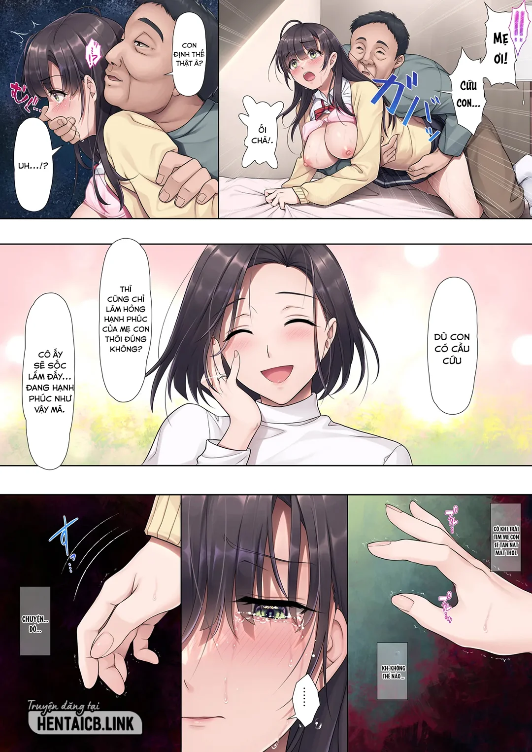 HentaiVN.net - Ảnh 22 - Đừng mà bố dượng…! - Oneshot