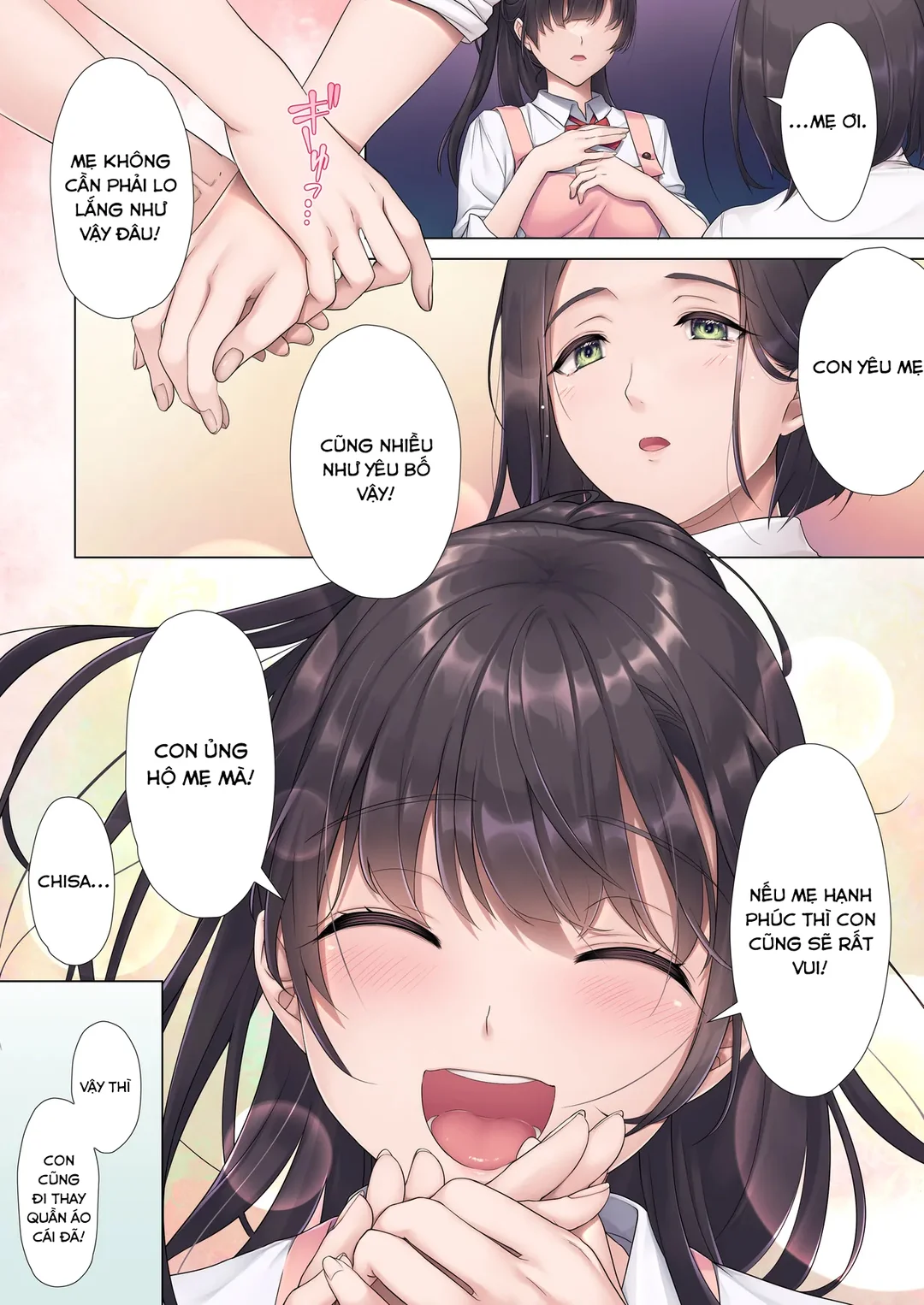 HentaiVN.net - Ảnh 8 - Đừng mà bố dượng…! - Oneshot
