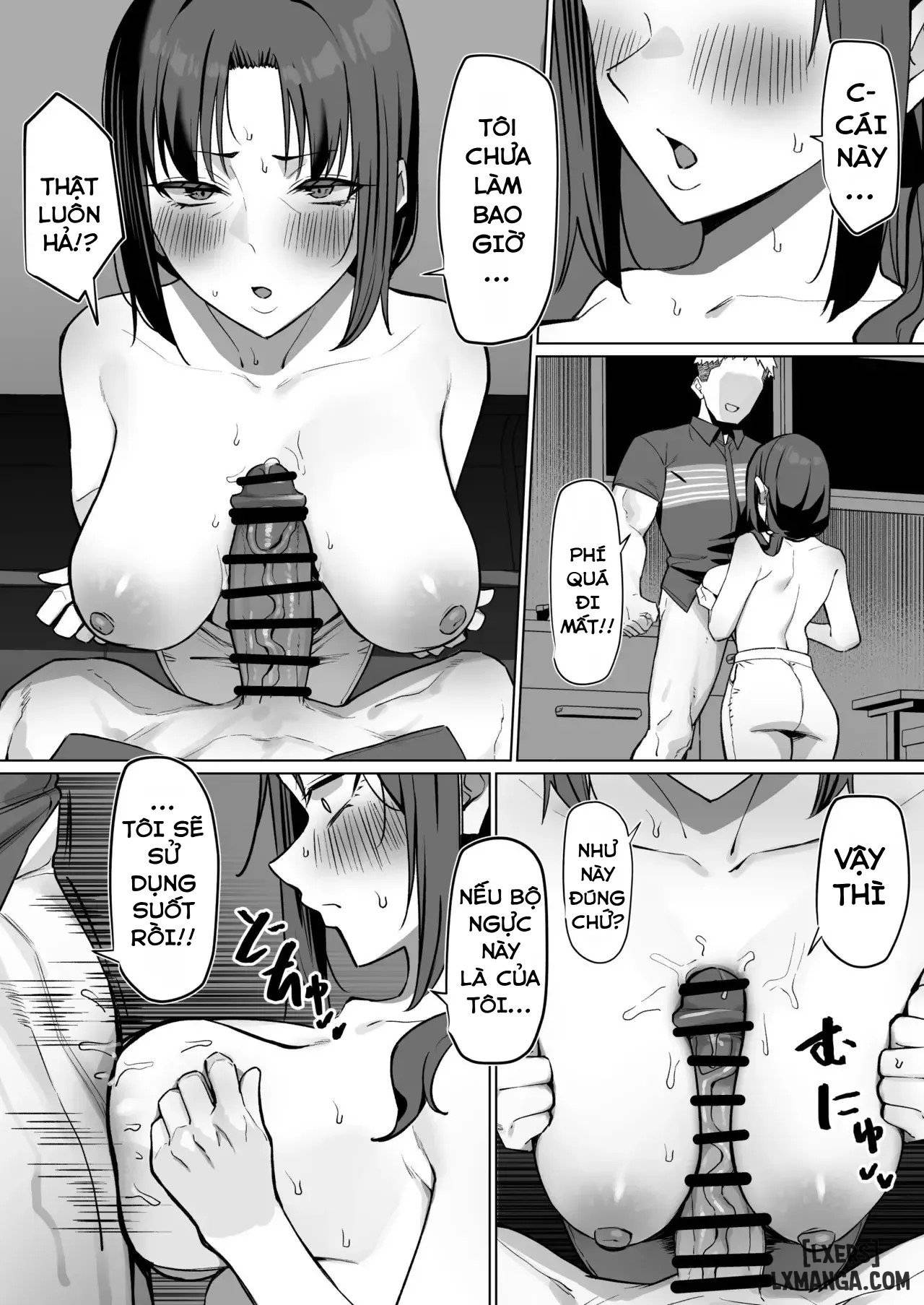 HentaiVN.net - Ảnh 8 - With The Housewife At My Part-Time Job - Oneshot