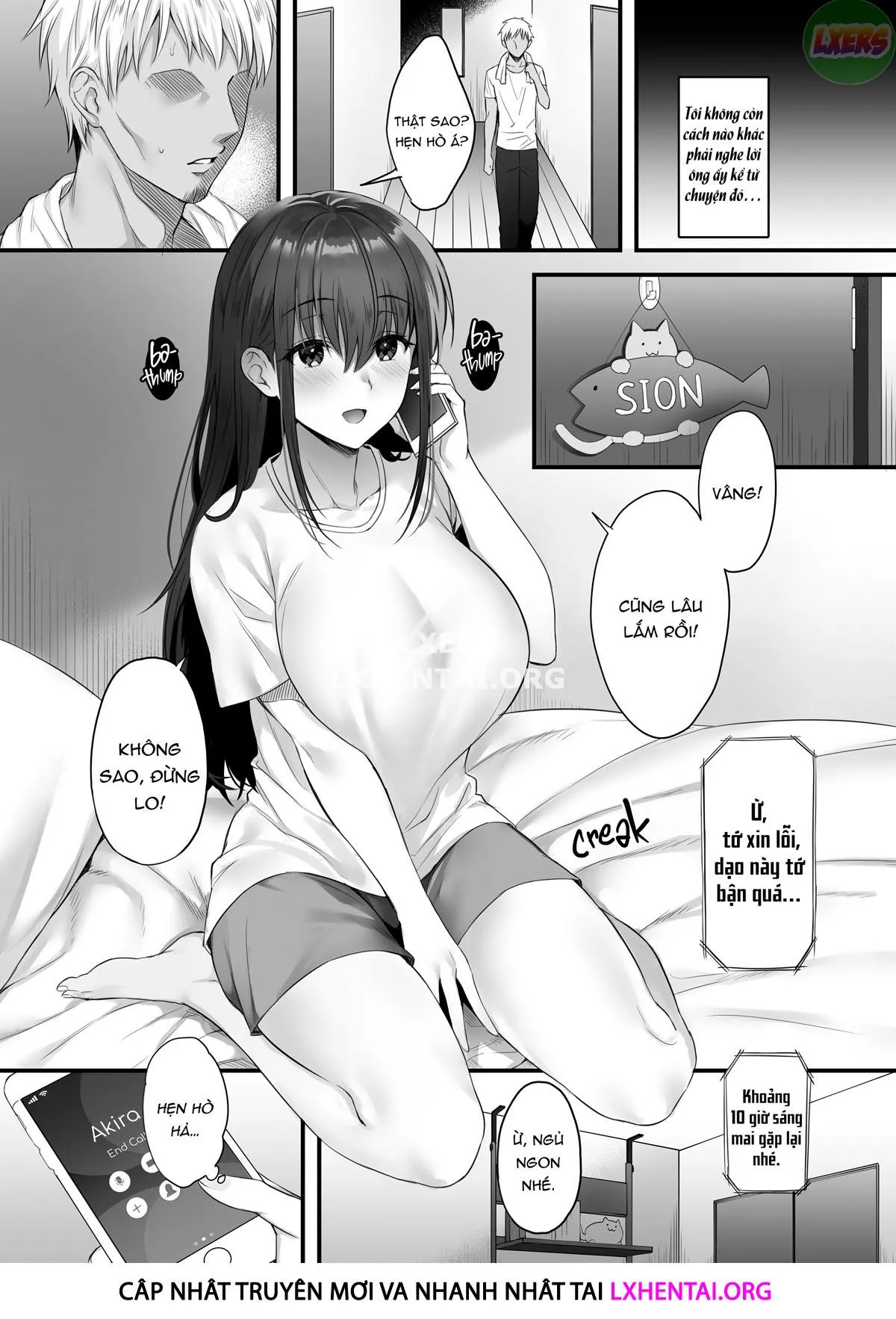HentaiVN.net - Ảnh 20 - Kareshi ga Iru no ni Gifu ni Mainichi Sex o Kyouyou sarete imasu. - Chap 1