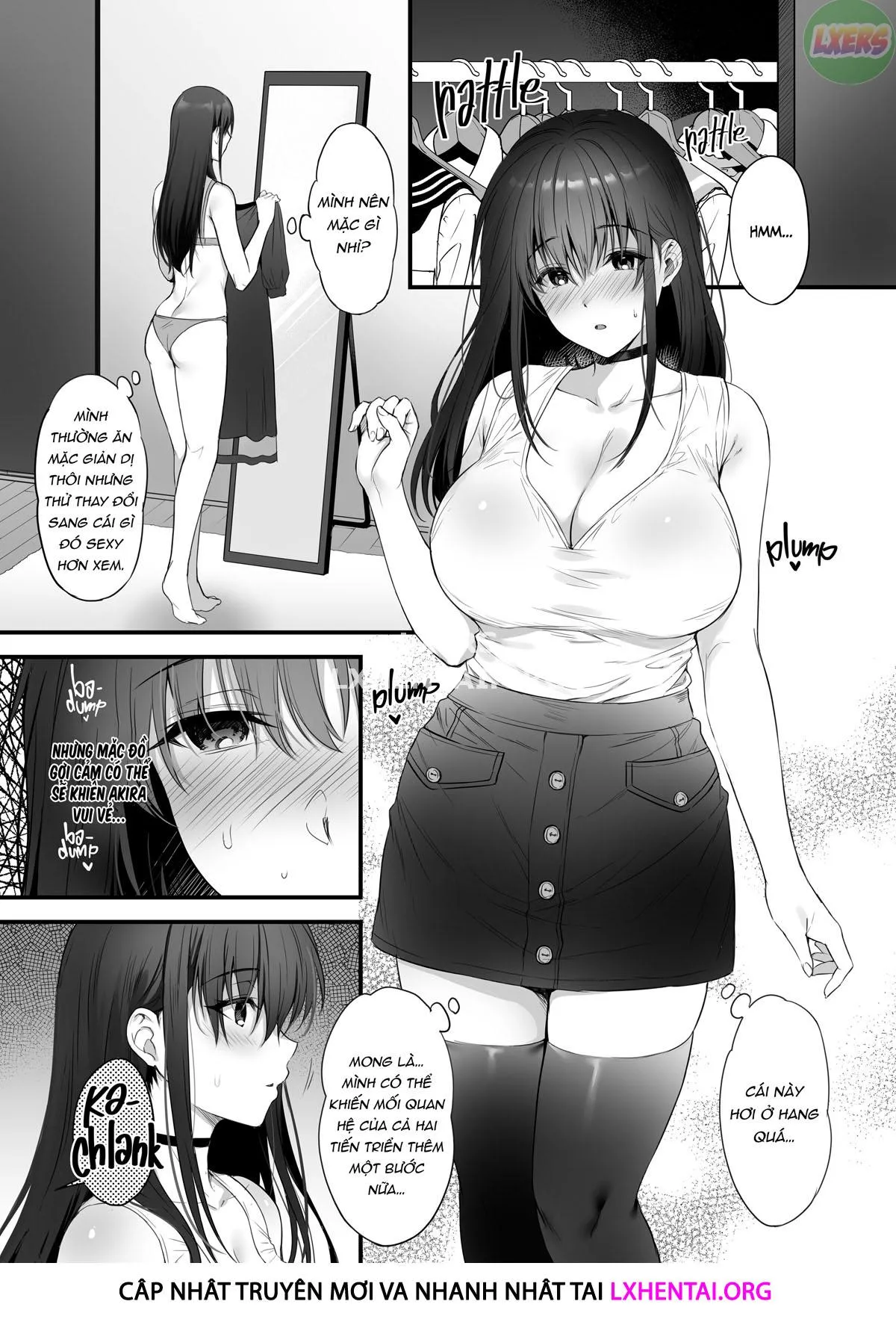 HentaiVN.net - Ảnh 21 - Kareshi ga Iru no ni Gifu ni Mainichi Sex o Kyouyou sarete imasu. - Chap 1