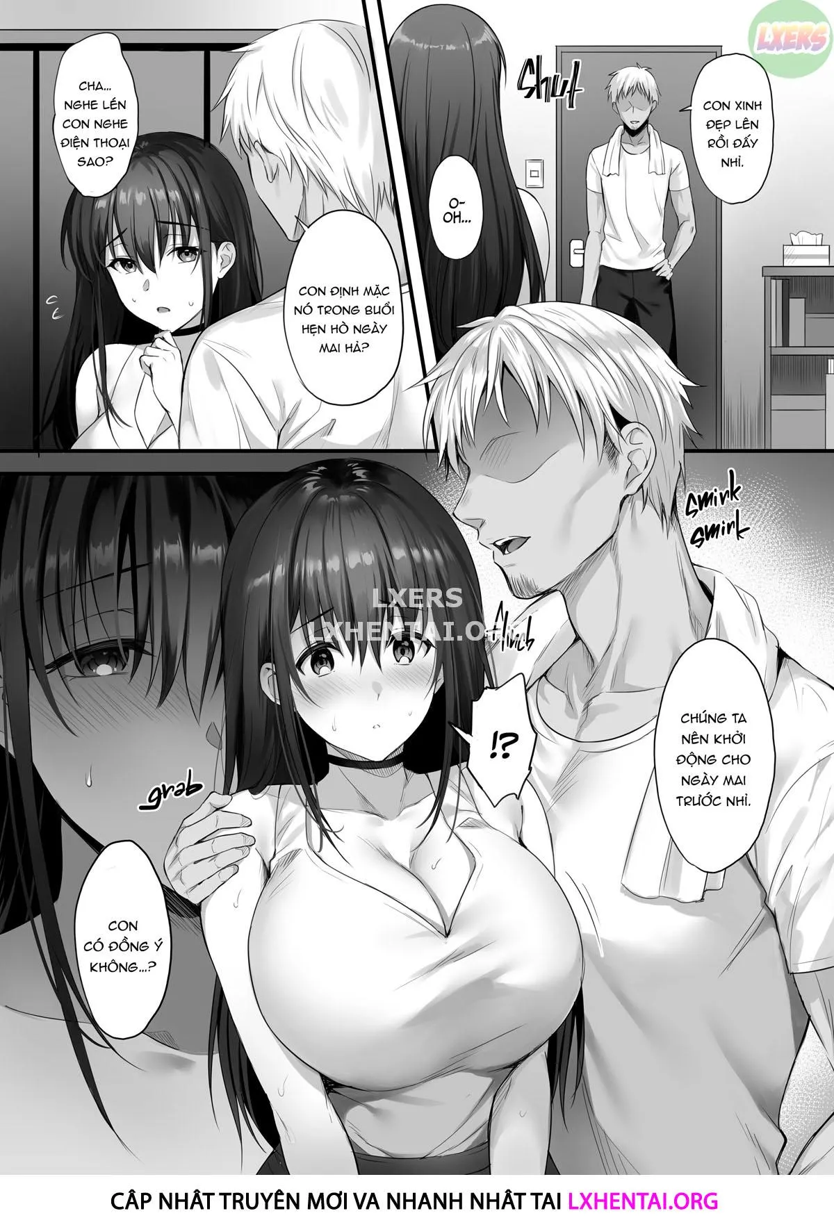 HentaiVN.net - Ảnh 22 - Kareshi ga Iru no ni Gifu ni Mainichi Sex o Kyouyou sarete imasu. - Chap 1