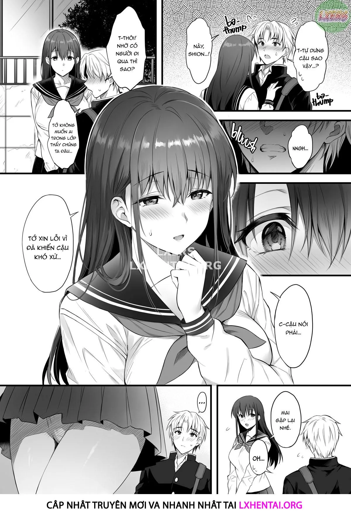 HentaiVN.net - Ảnh 4 - Kareshi ga Iru no ni Gifu ni Mainichi Sex o Kyouyou sarete imasu. - Chap 1