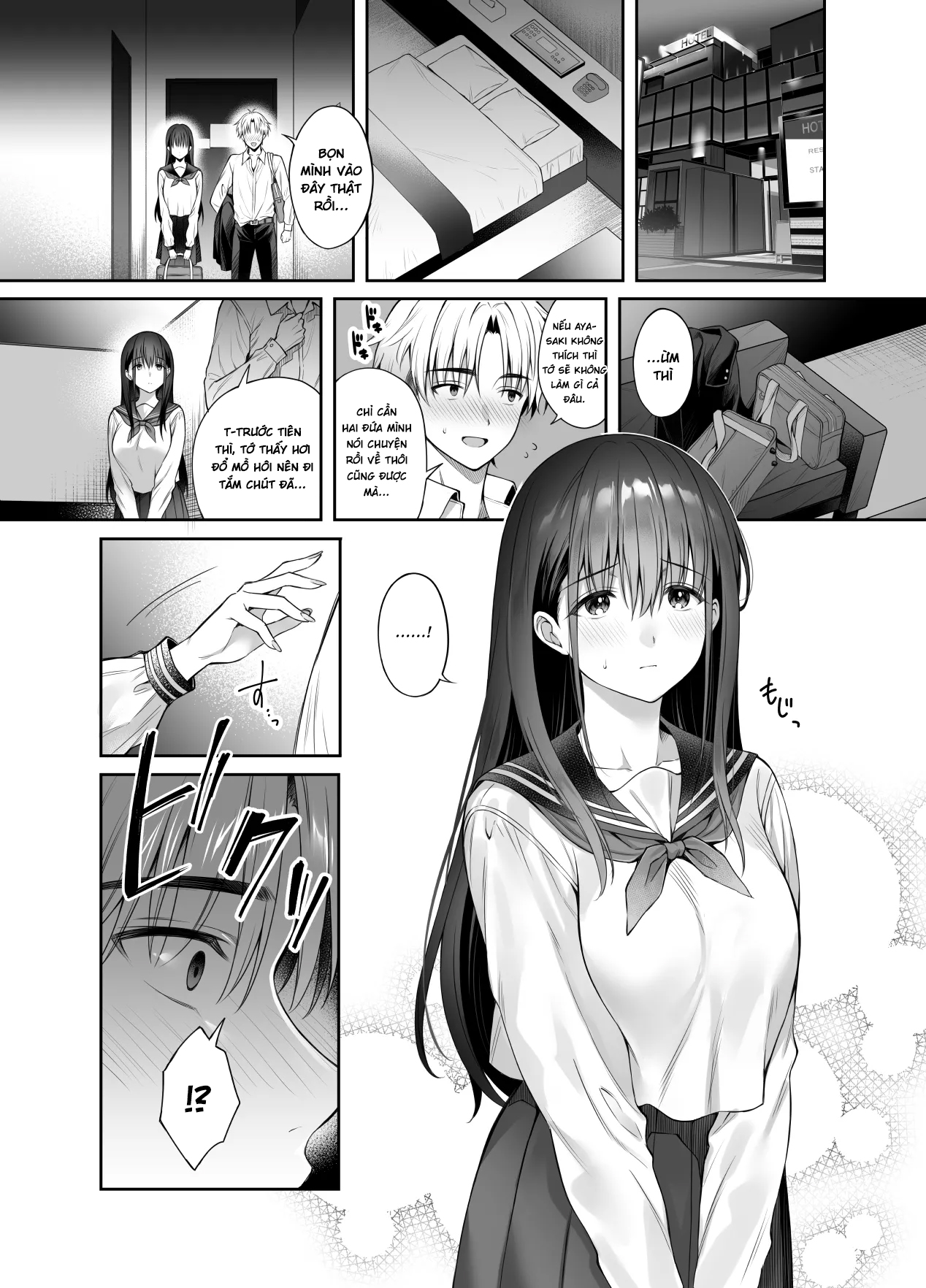 HentaiVN.net - Ảnh 10 - Kareshi ga Iru no ni Gifu ni Mainichi Sex o Kyouyou sarete imasu. - Chap 2