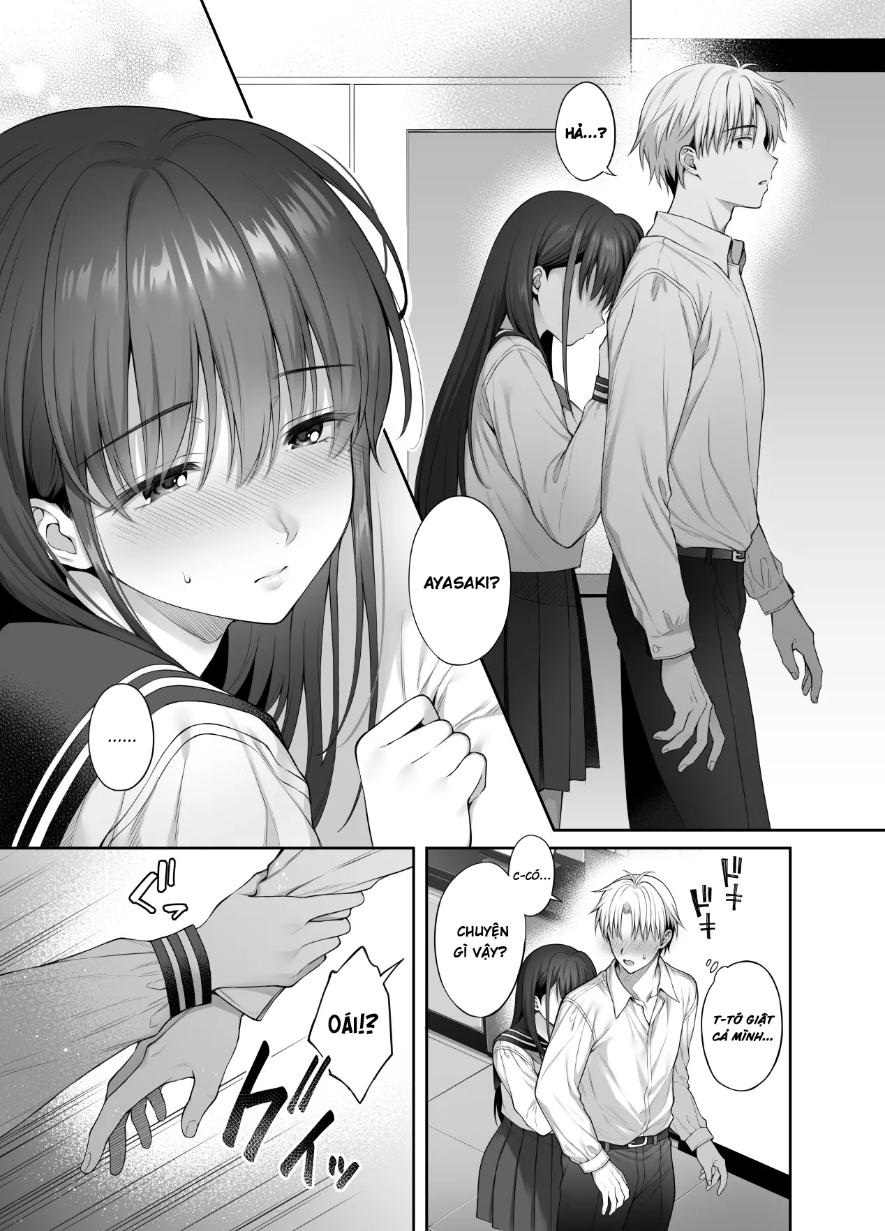 HentaiVN.net - Ảnh 11 - Kareshi ga Iru no ni Gifu ni Mainichi Sex o Kyouyou sarete imasu. - Chap 2