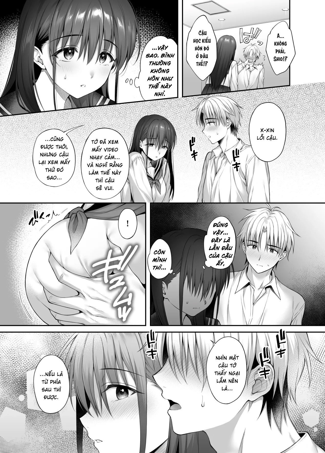 HentaiVN.net - Ảnh 14 - Kareshi ga Iru no ni Gifu ni Mainichi Sex o Kyouyou sarete imasu. - Chap 2