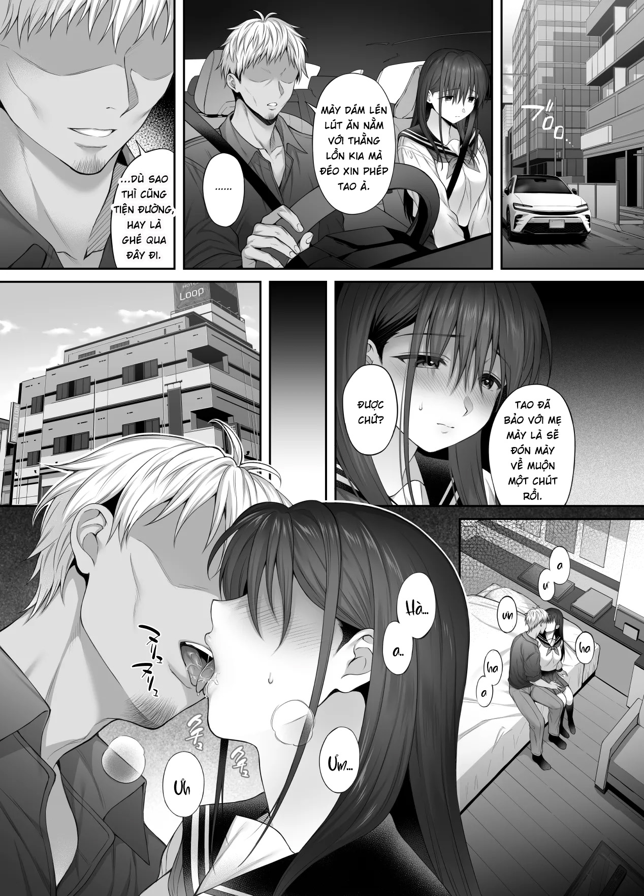 HentaiVN.net - Ảnh 27 - Kareshi ga Iru no ni Gifu ni Mainichi Sex o Kyouyou sarete imasu. - Chap 2