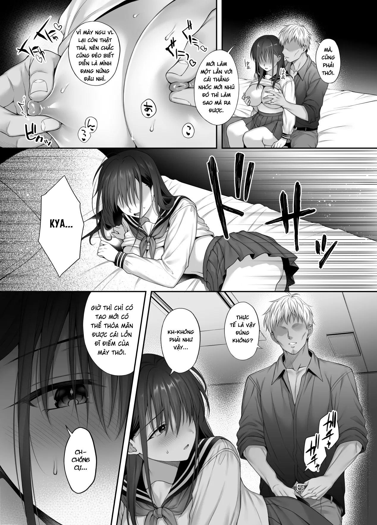 HentaiVN.net - Ảnh 29 - Kareshi ga Iru no ni Gifu ni Mainichi Sex o Kyouyou sarete imasu. - Chap 2