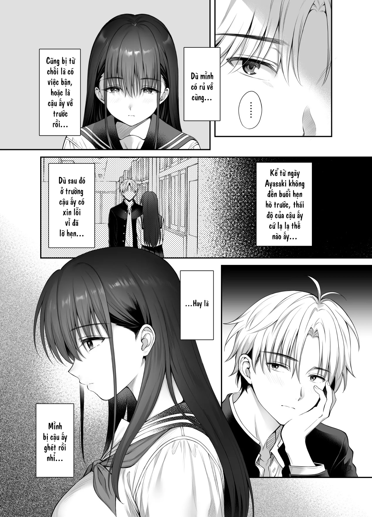 HentaiVN.net - Ảnh 3 - Kareshi ga Iru no ni Gifu ni Mainichi Sex o Kyouyou sarete imasu. - Chap 2