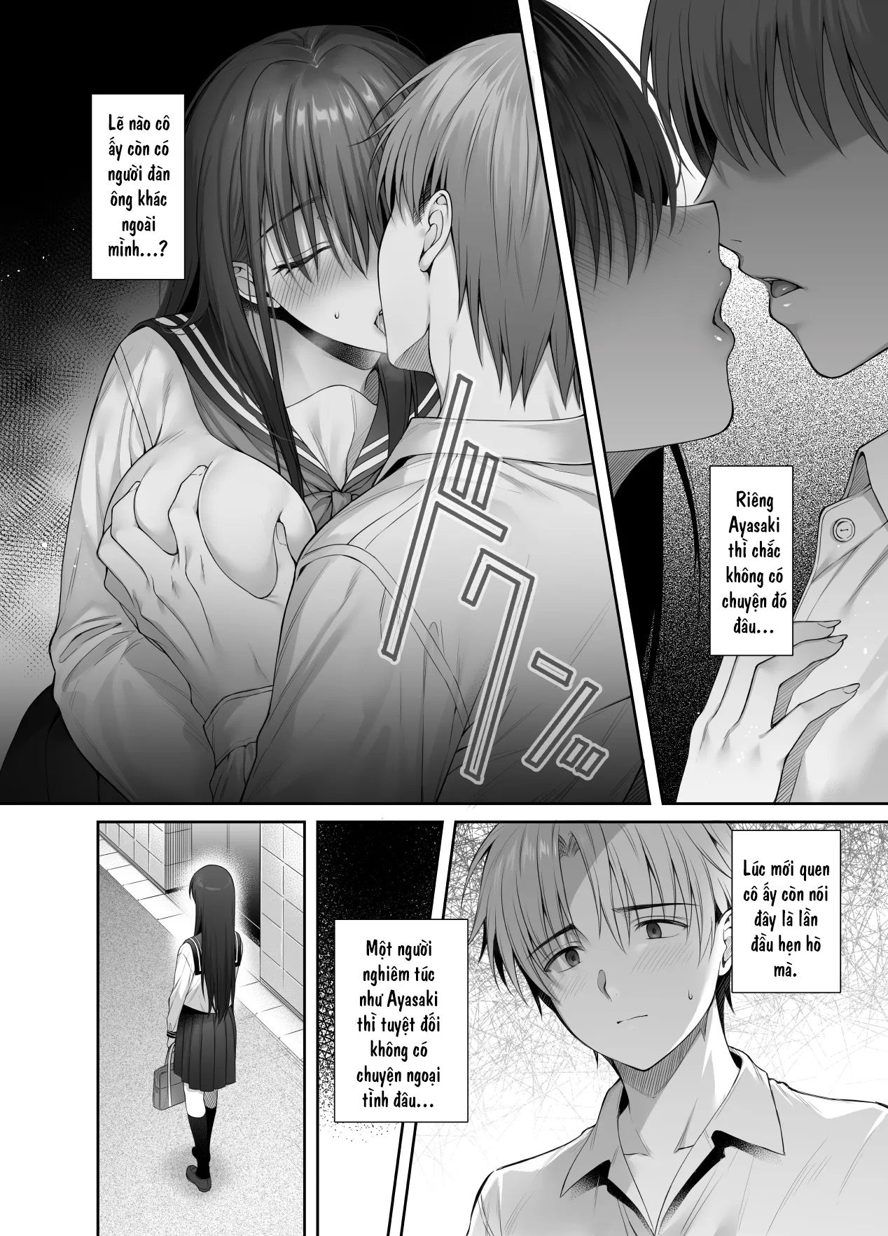 HentaiVN.net - Ảnh 5 - Kareshi ga Iru no ni Gifu ni Mainichi Sex o Kyouyou sarete imasu. - Chap 2