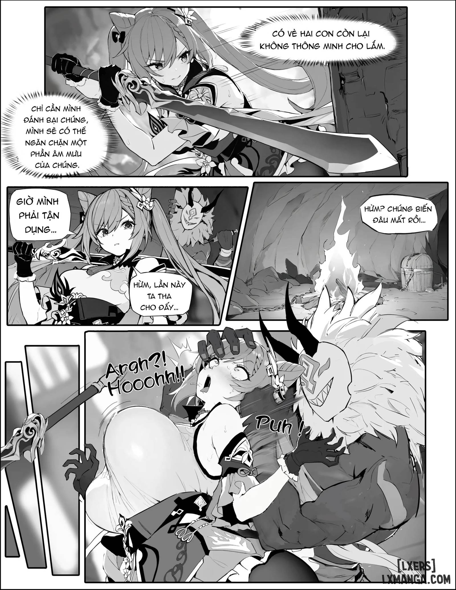 HentaiVN.net - Ảnh 3 - Keqing trở thành nô lệ tình dục - oneshot