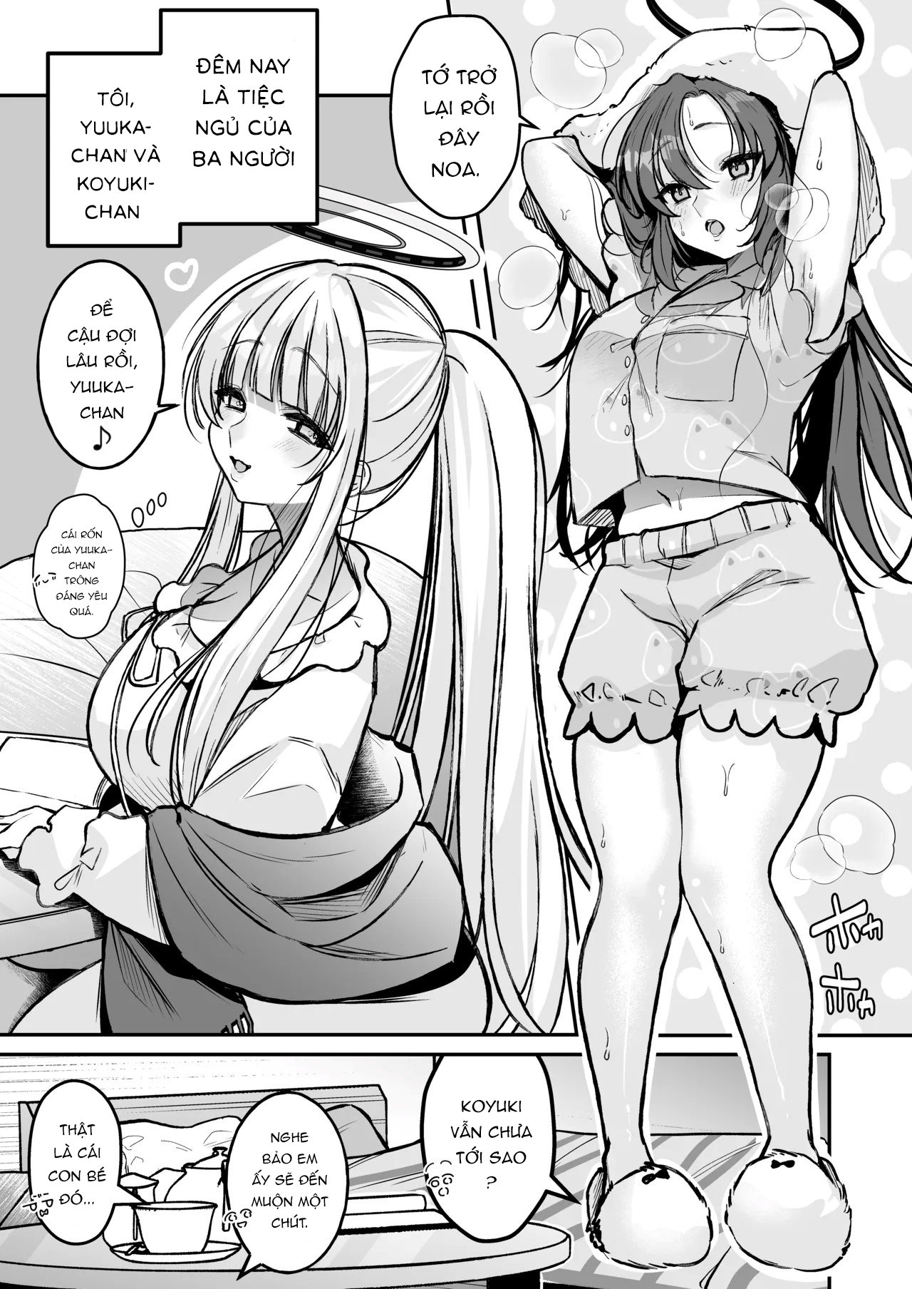 HentaiVN.net - Ảnh 4 - Ở bên Yuuka-chan - oneshot