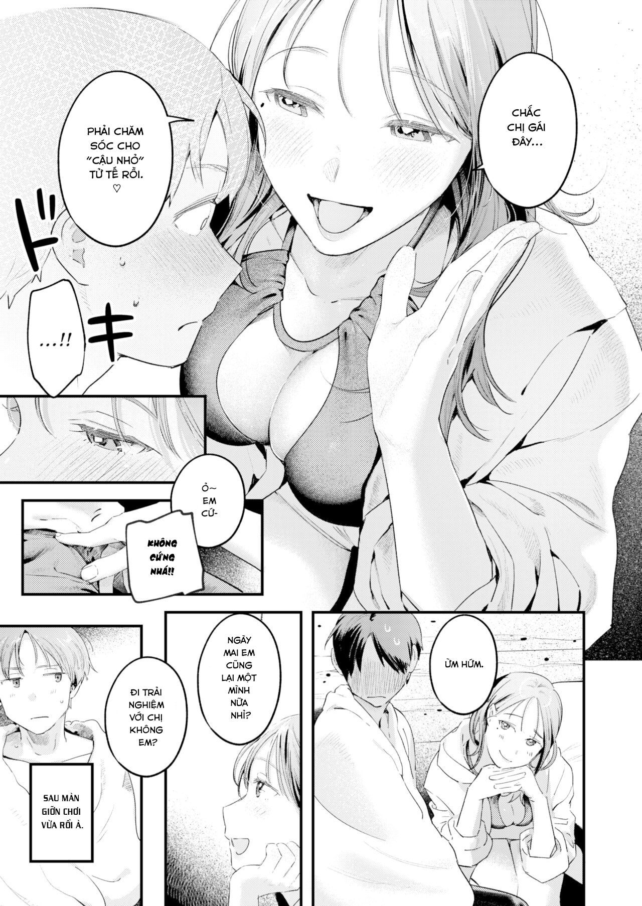 HentaiVN.net - Ảnh 7 - Trải nghiệm và Trưởng thành - Oneshot