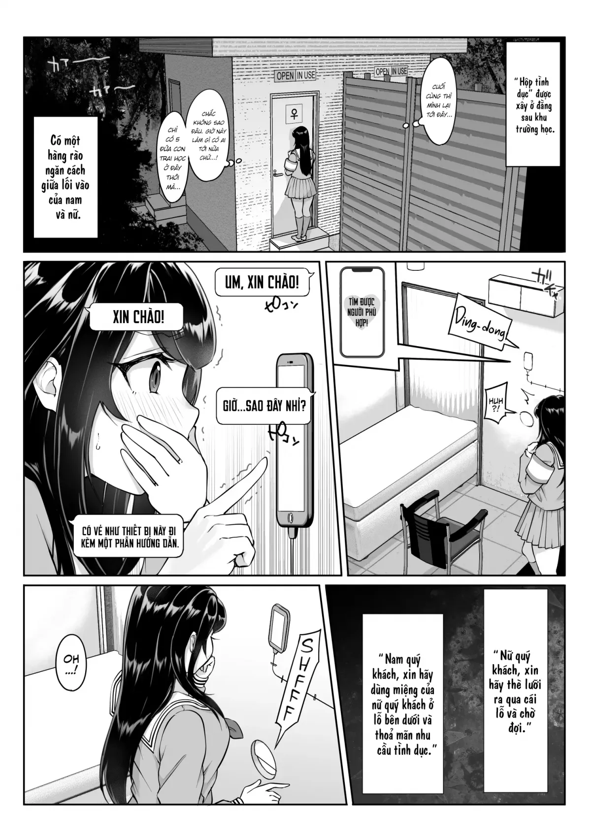 HentaiVN.net - Ảnh 15 - Tokumei Seikou Box 01 Fuuki Iinchou [匿名性交BOX 01 風紀委員長] - Chap 1
