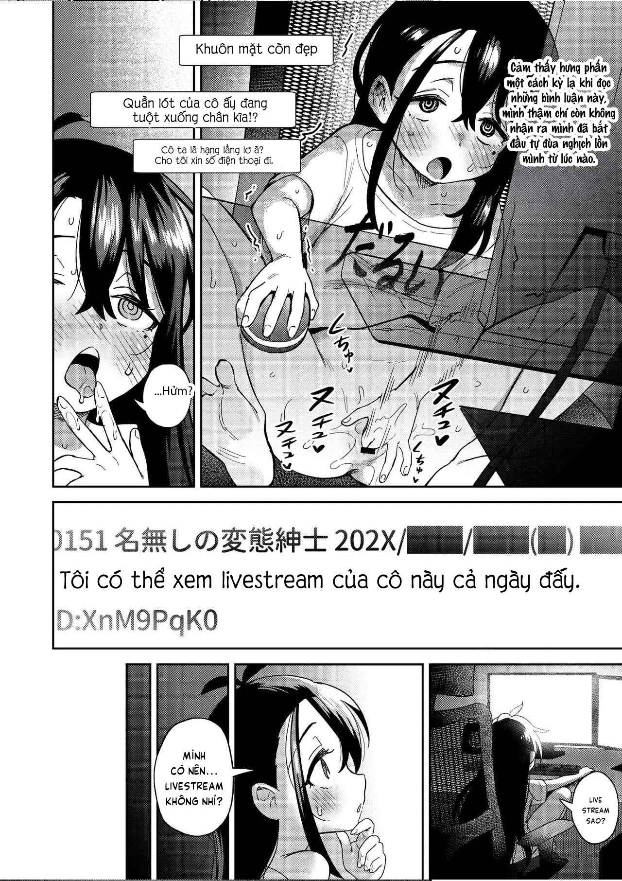 HentaiVN.net - Ảnh 13 - Shiko Chuudoku TS OnaPet ~Haishin de Barezu ni Ikimakuri~ - Chap 2