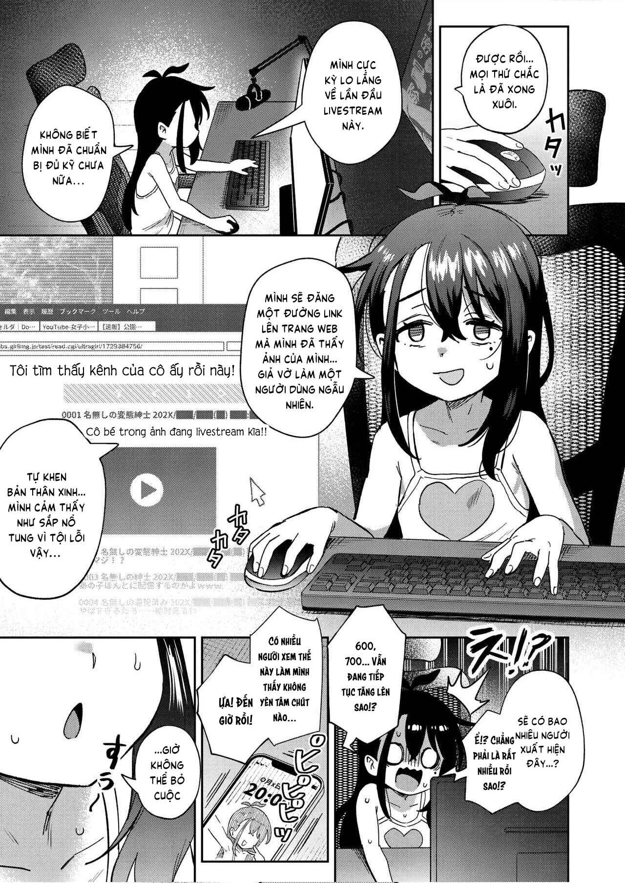 HentaiVN.net - Ảnh 14 - Shiko Chuudoku TS OnaPet ~Haishin de Barezu ni Ikimakuri~ - Chap 2