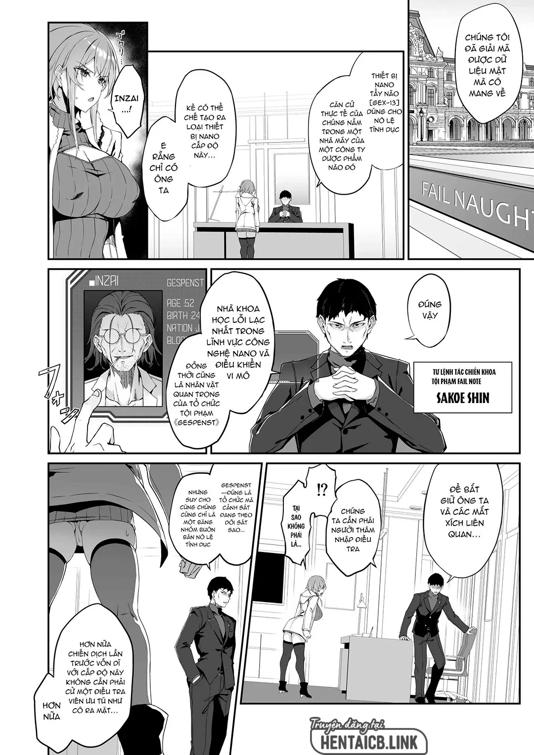 HentaiVN.net - Ảnh 7 - SECRET DEBRIEFING - Oneshot
