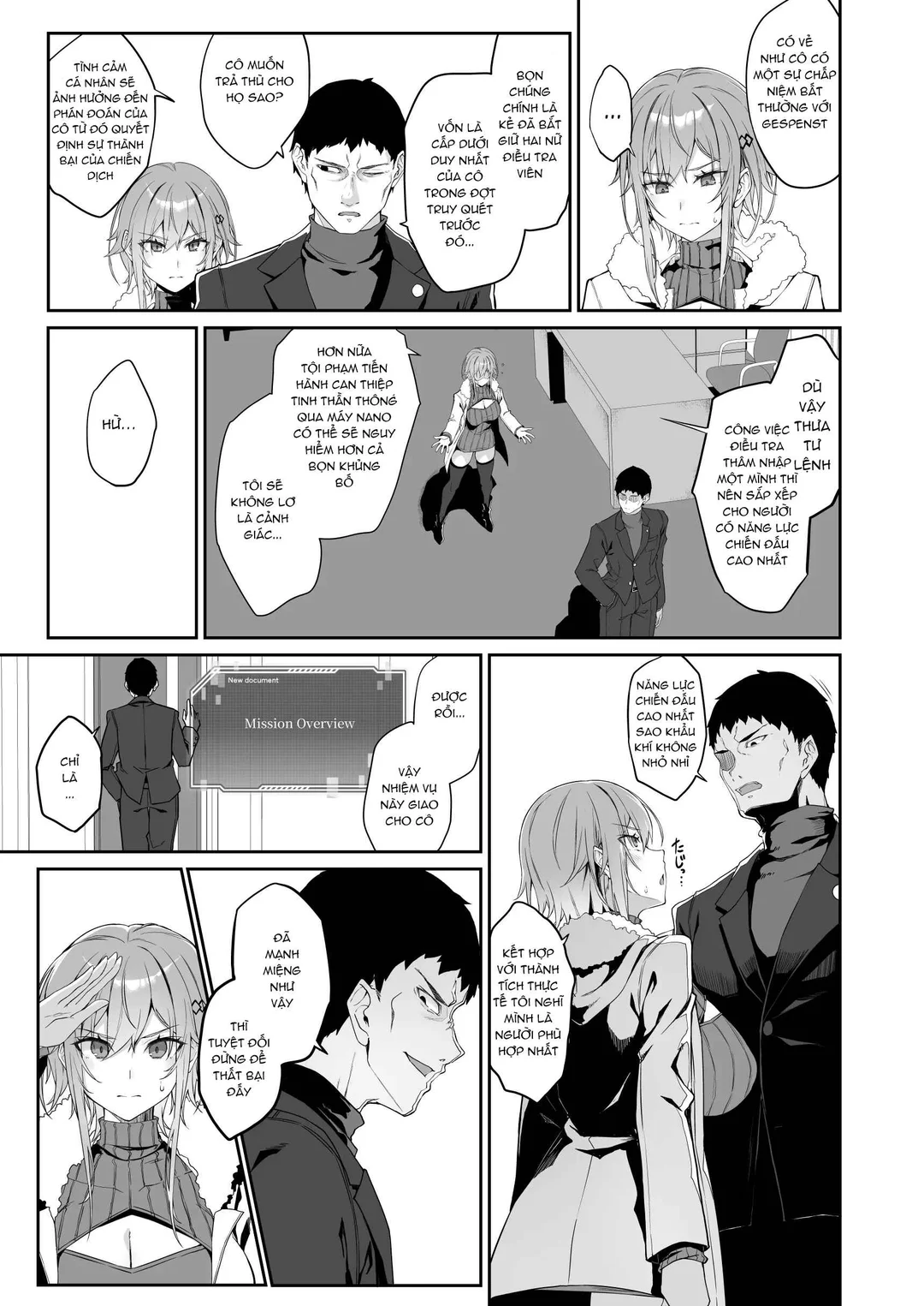 HentaiVN.net - Ảnh 8 - SECRET DEBRIEFING - Oneshot