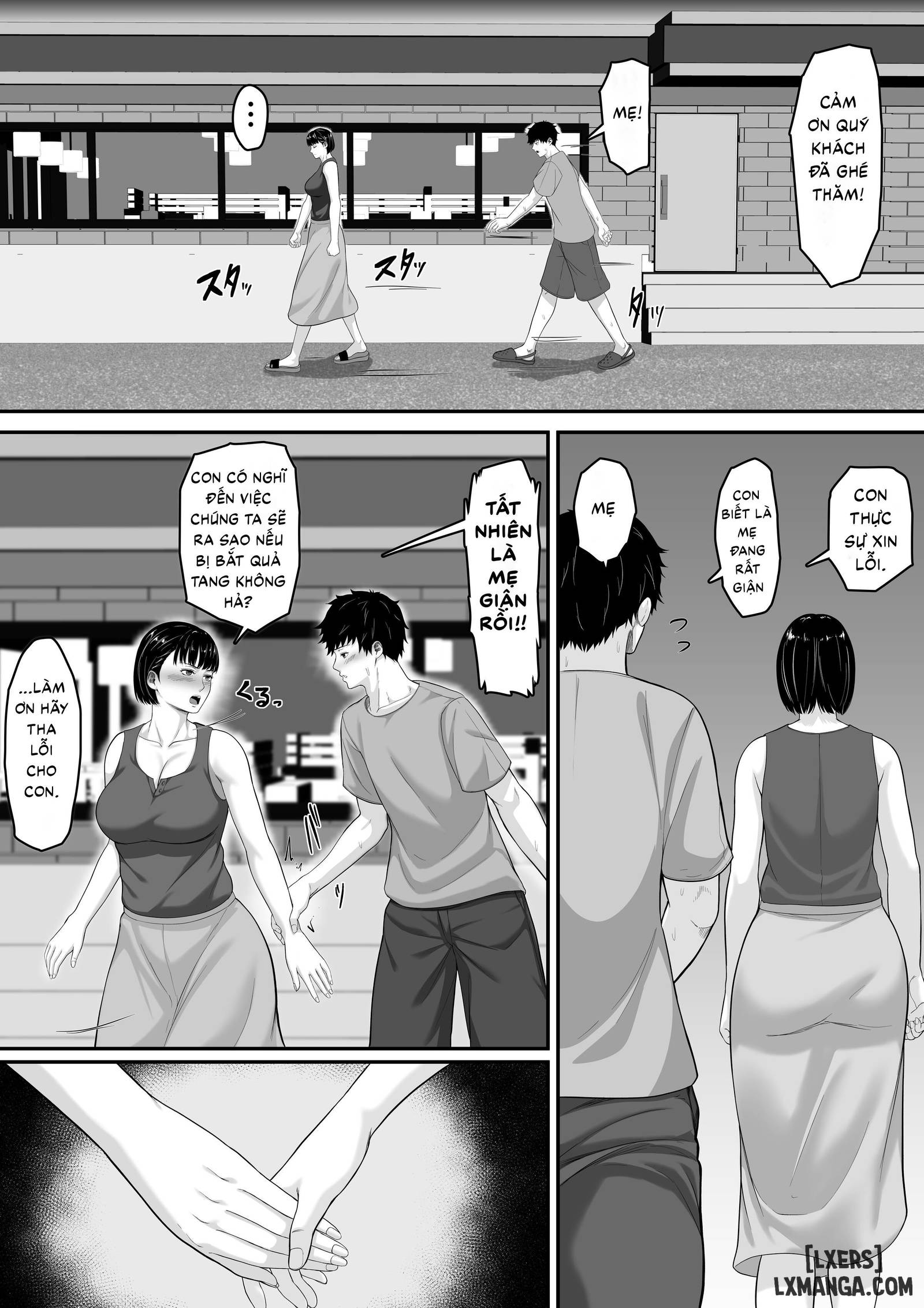HentaiVN.net - Ảnh 36 - Đã bảo là không được quan hệ với mẹ rồi mà! - Oneshot