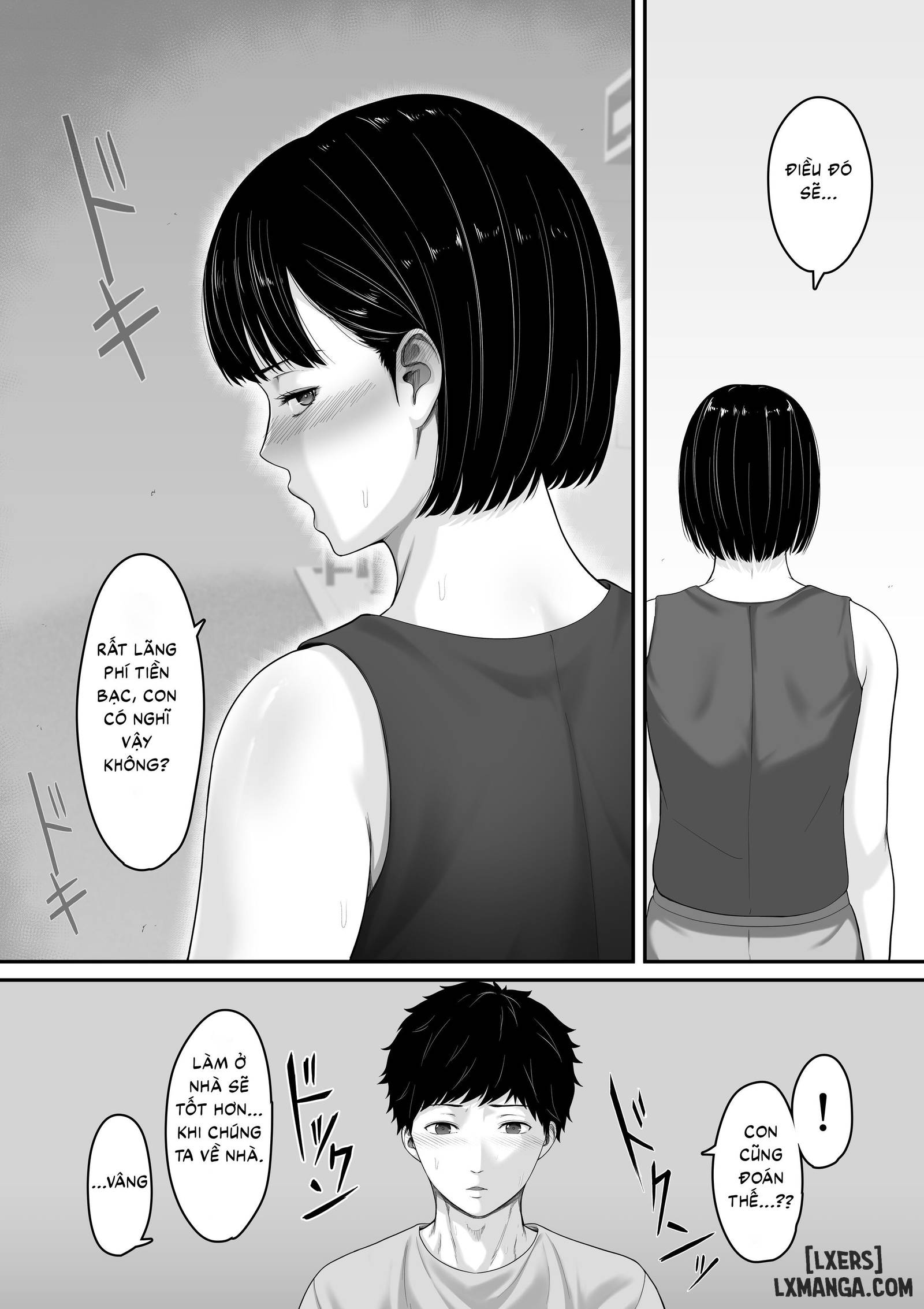 HentaiVN.net - Ảnh 38 - Đã bảo là không được quan hệ với mẹ rồi mà! - Oneshot