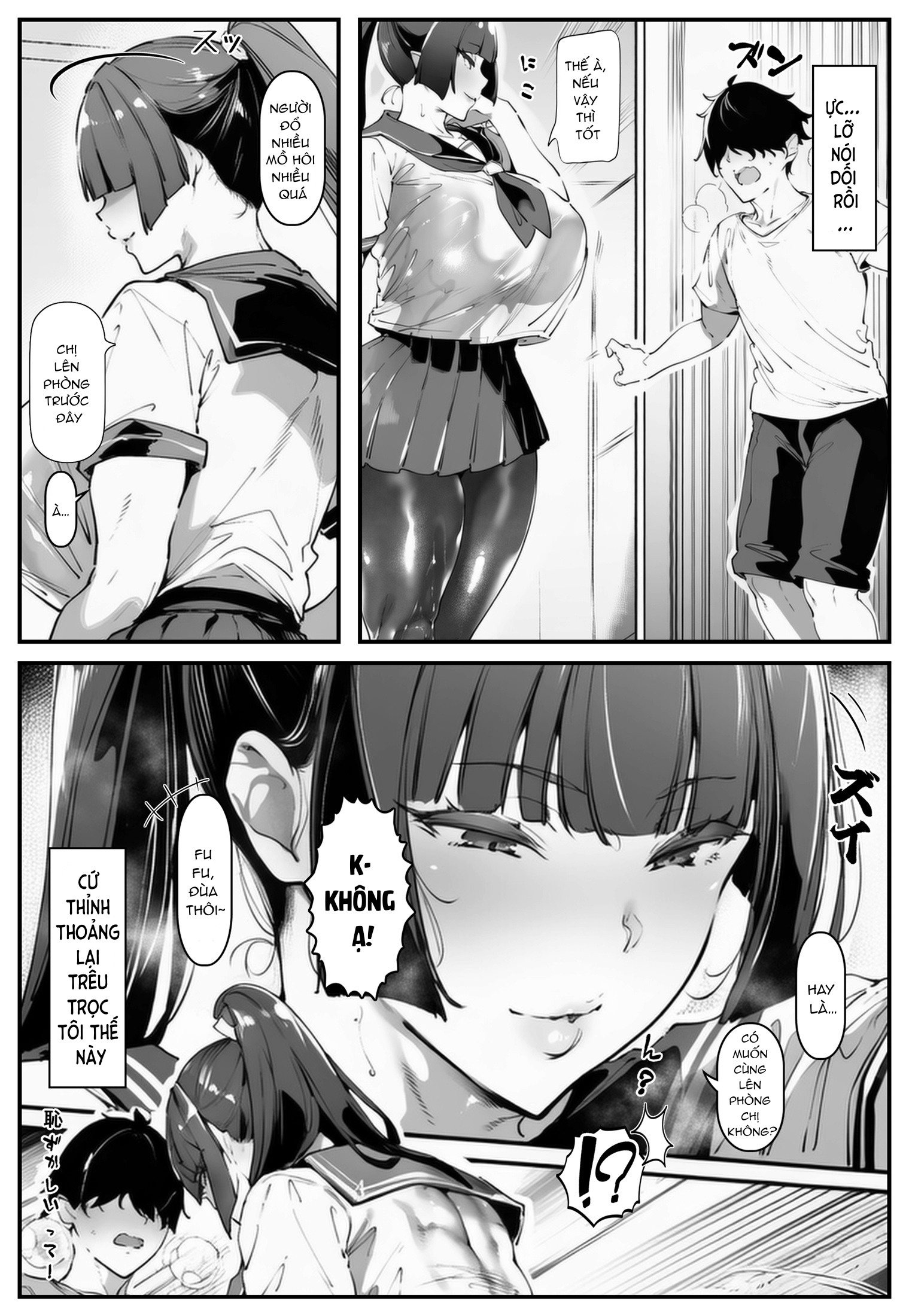 HentaiVN.net - Ảnh 4 - ポニテちゃんはアナルに屈しない！ - Chap 1