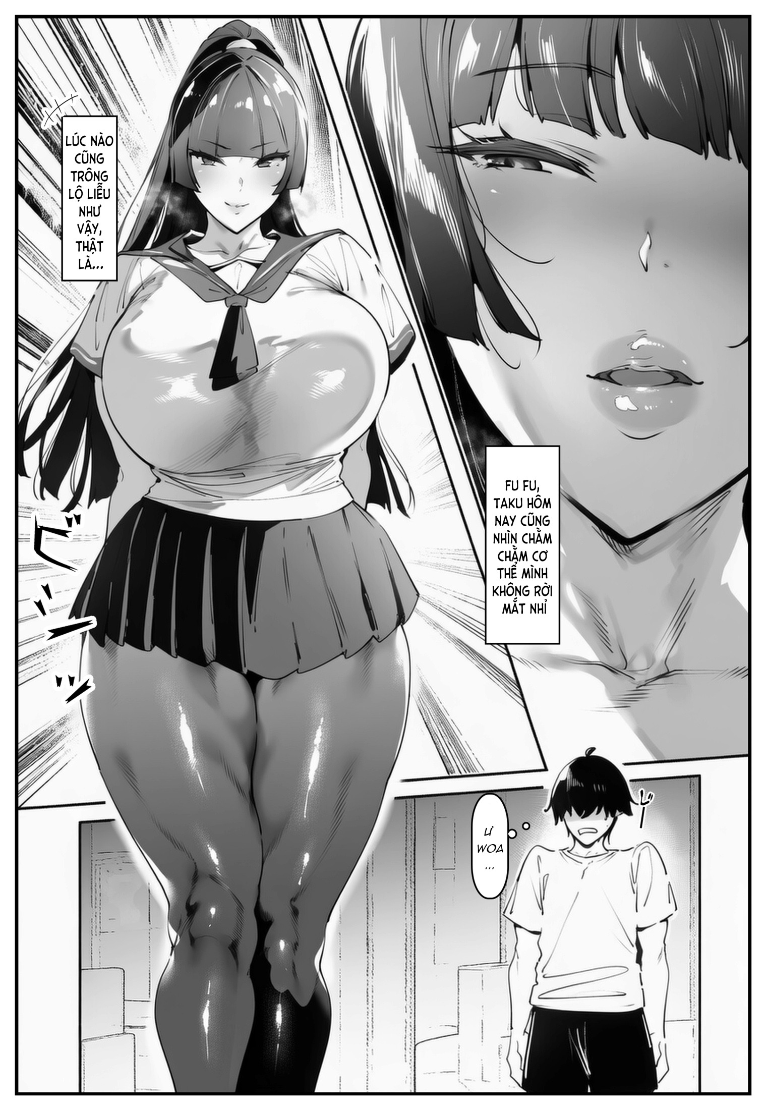 HentaiVN.net - Ảnh 6 - ポニテちゃんはアナルに屈しない！ - Chap 1