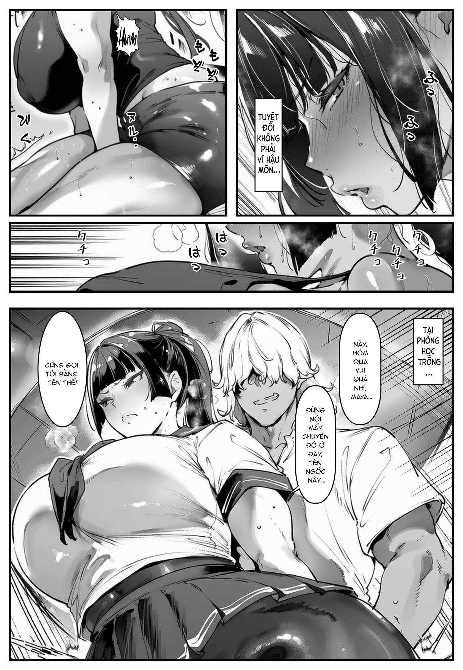 HentaiVN.net - Ảnh 24 - ポニテちゃんはアナルに屈しない！ - Chap 3