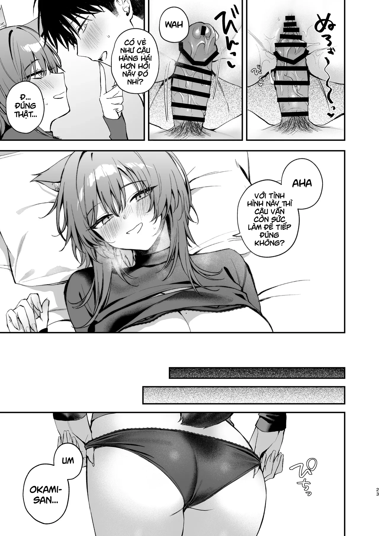HentaiVN.net - Ảnh 21 - Oogami-san to Hishokusha no Ore - Oneshot
