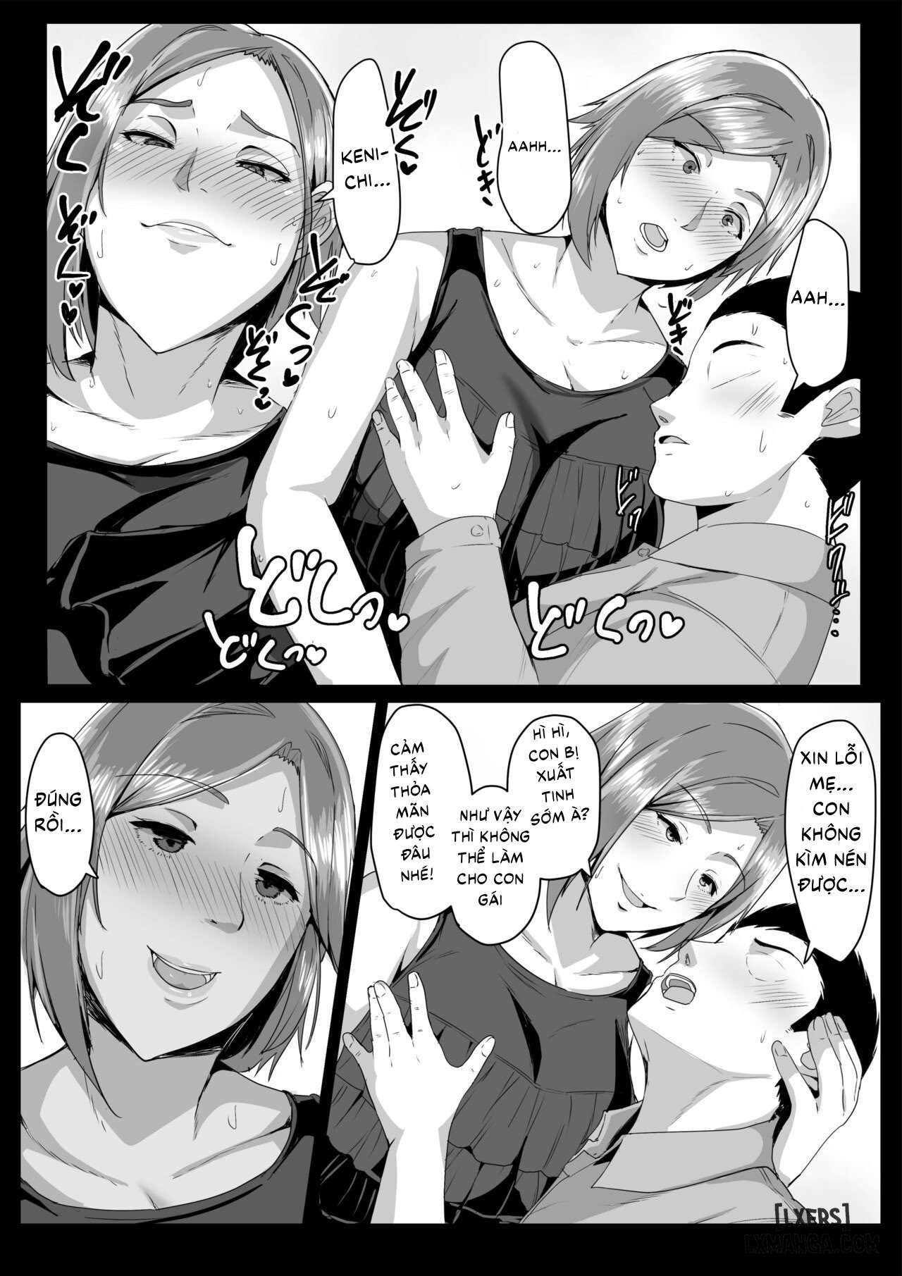 HentaiVN.net - Ảnh 14 - Tôi đã nhờ mẹ giúp thoát khỏi kiếp trai tân - Oneshot