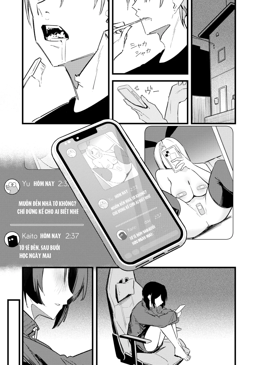 HentaiVN.net - Ảnh 12 - Amanai-san không thể tiến lên! - Oneshot
