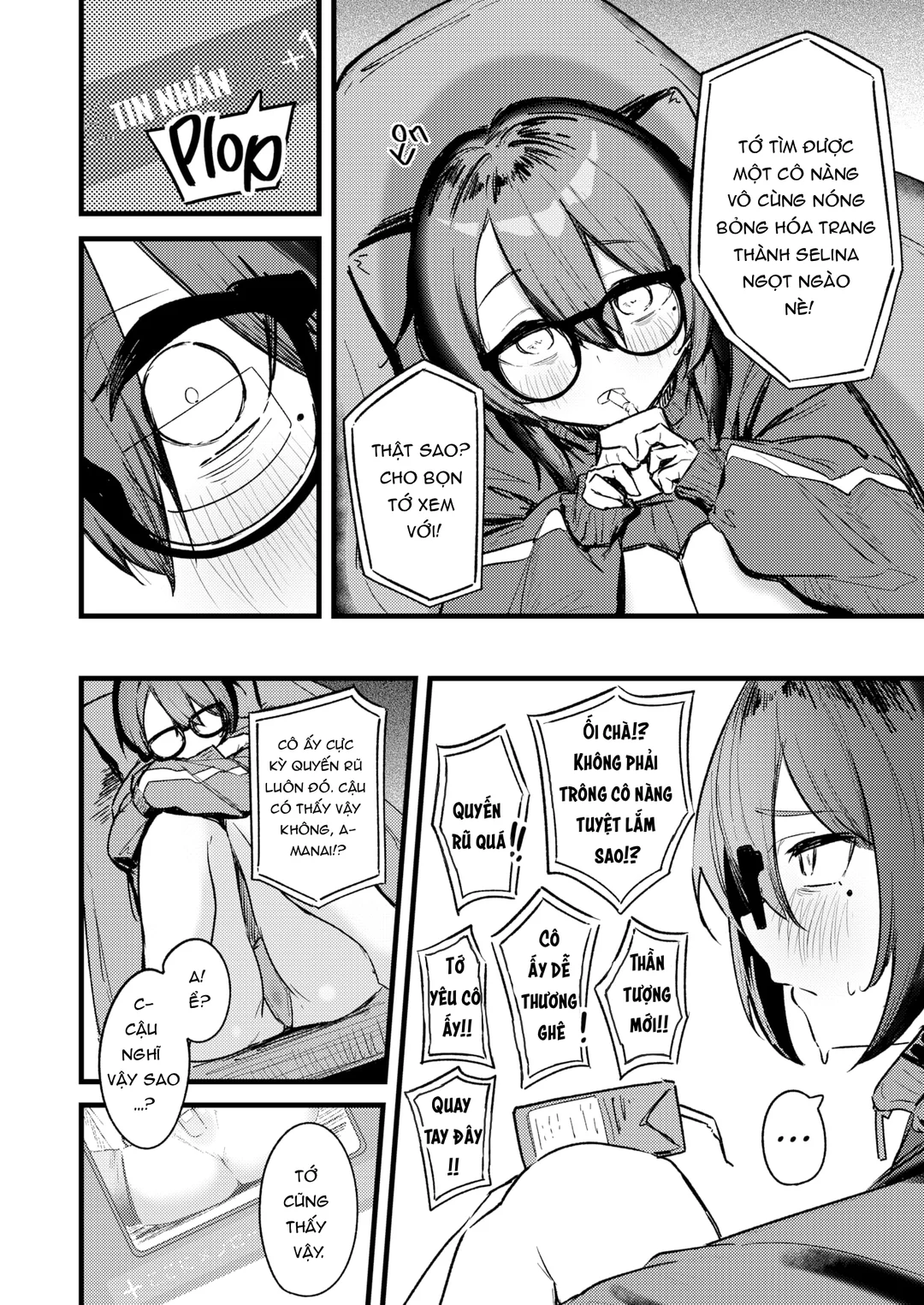 HentaiVN.net - Ảnh 6 - Amanai-san không thể tiến lên! - Oneshot