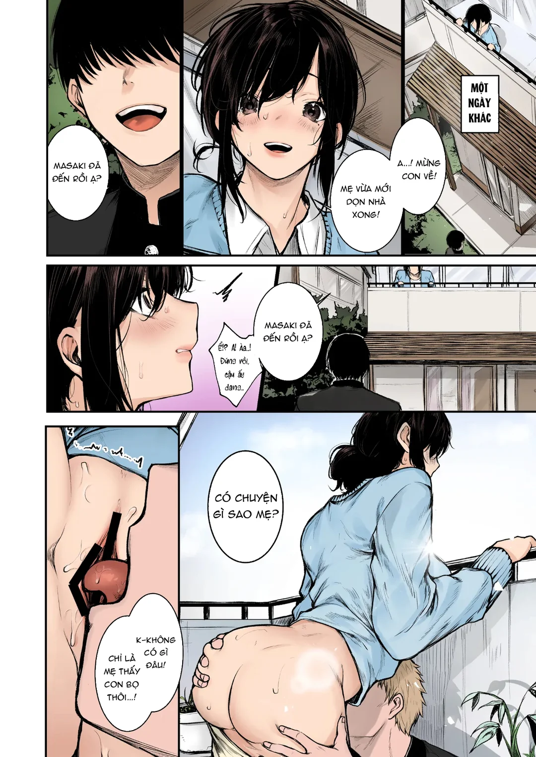 HentaiVN.net - Ảnh 23 - Mẹ bạn là đồ chơi của tôi - Oneshot