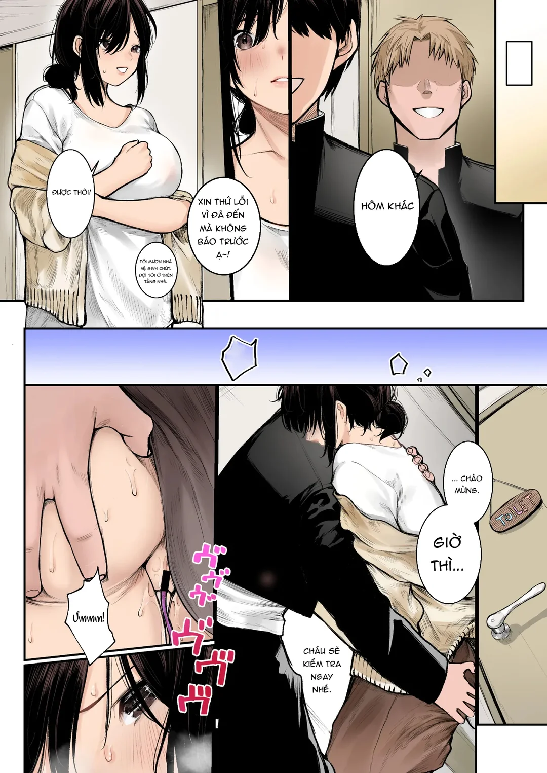 HentaiVN.net - Ảnh 27 - Mẹ bạn là đồ chơi của tôi - Oneshot