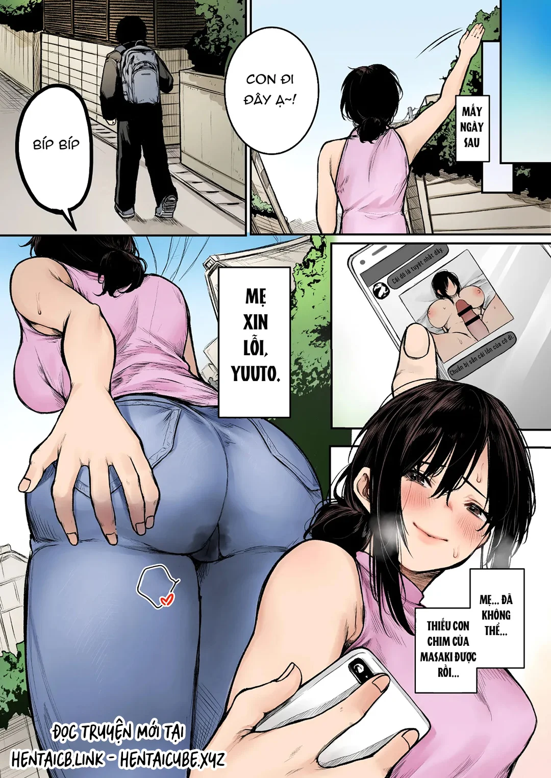HentaiVN.net - Ảnh 43 - Mẹ bạn là đồ chơi của tôi - Oneshot