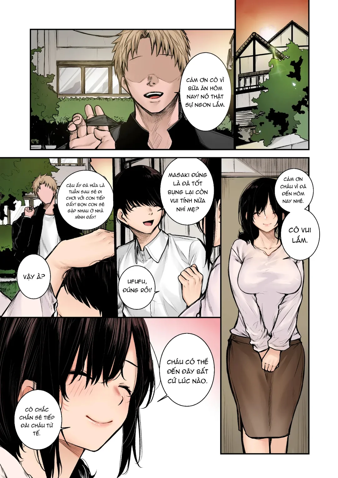 HentaiVN.net - Ảnh 6 - Mẹ bạn là đồ chơi của tôi - Oneshot
