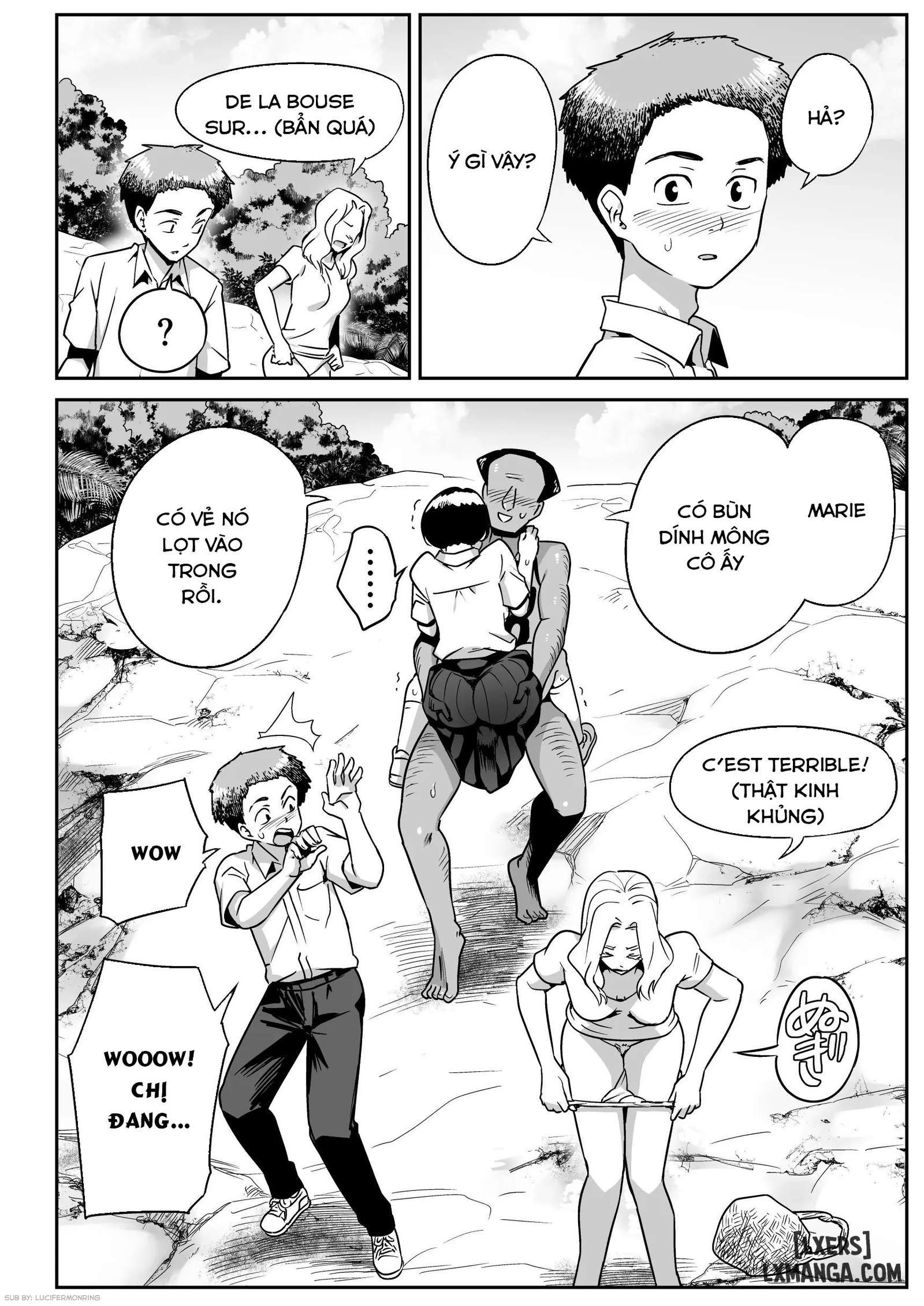 HentaiVN.net - Ảnh 46 - Ono-san on an uninhabited island - Oneshot