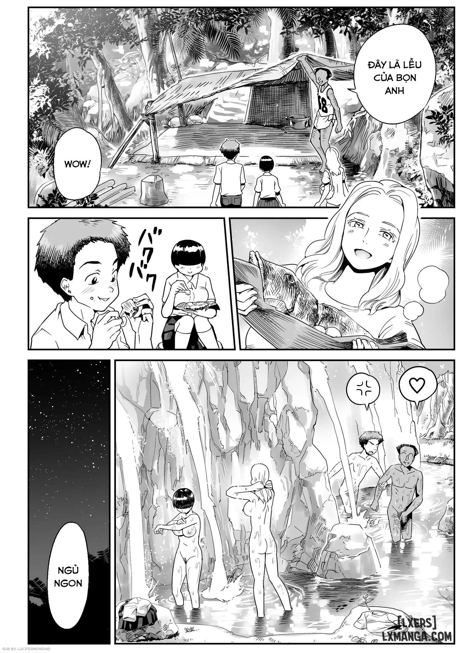HentaiVN.net - Ảnh 56 - Ono-san on an uninhabited island - Oneshot