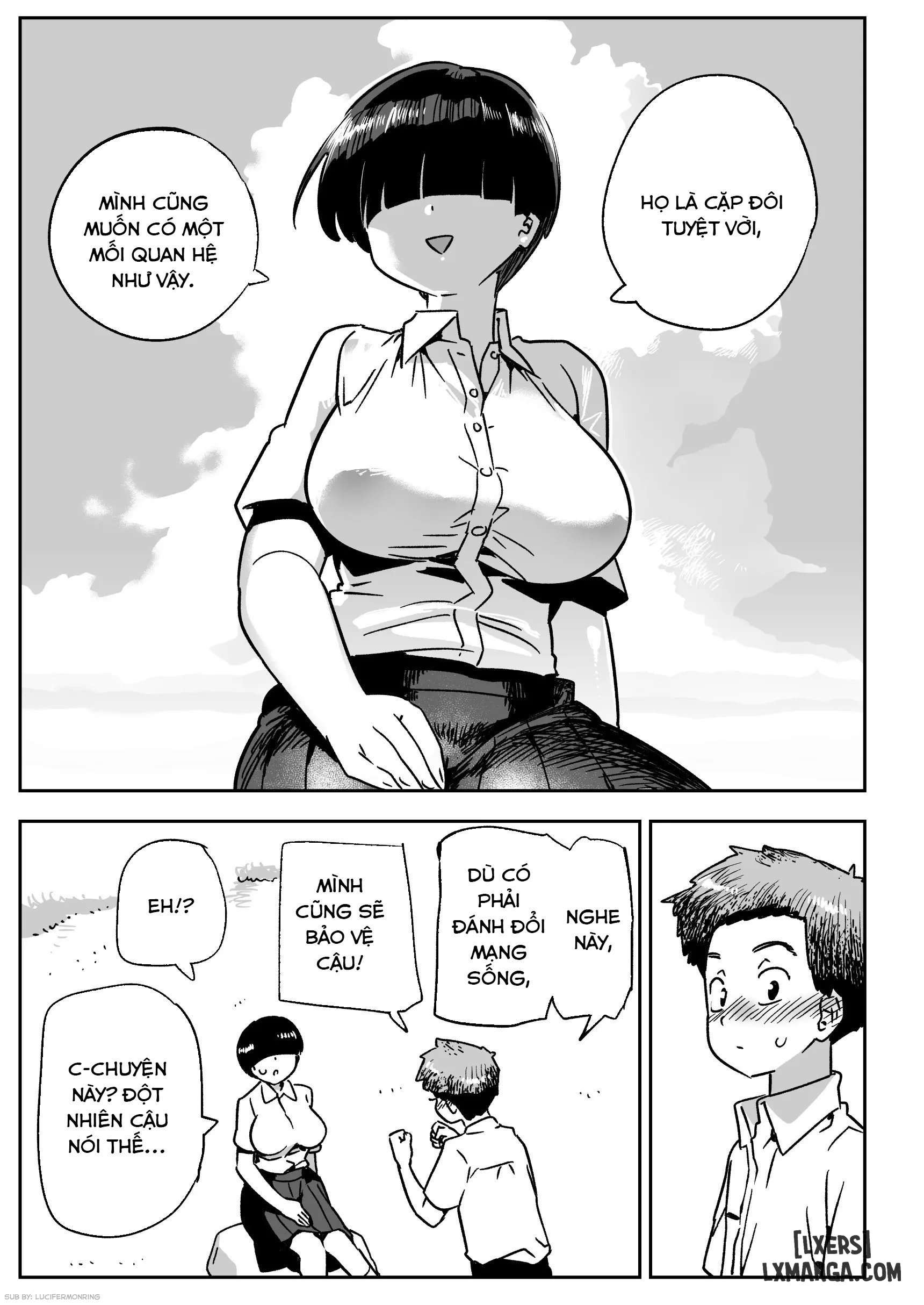 HentaiVN.net - Ảnh 7 - Ono-san on an uninhabited island - Oneshot