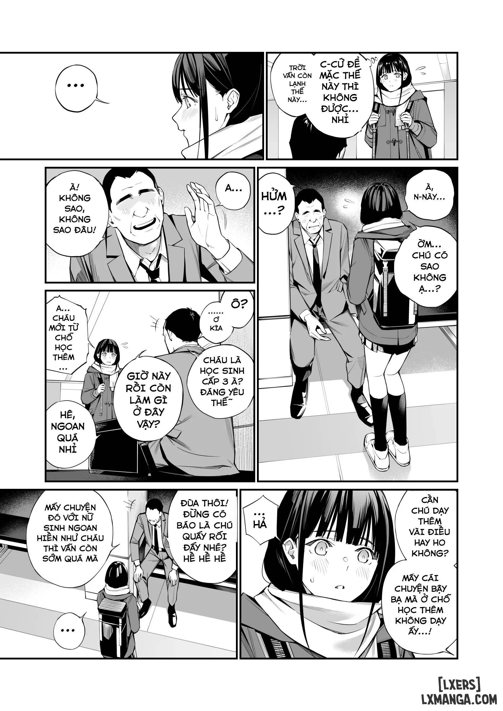 HentaiVN.net - Ảnh 11 - Cái lỗ được lấp đầy bởi mấy lão già - Chap 1