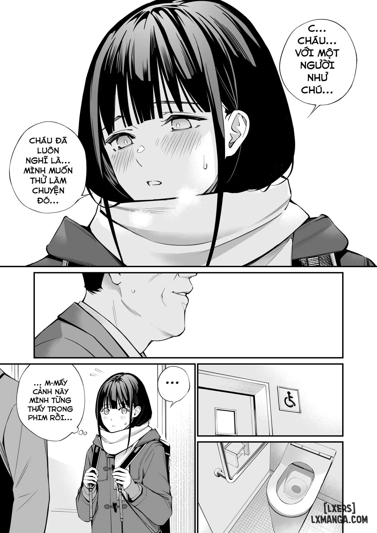 HentaiVN.net - Ảnh 13 - Cái lỗ được lấp đầy bởi mấy lão già - Chap 1