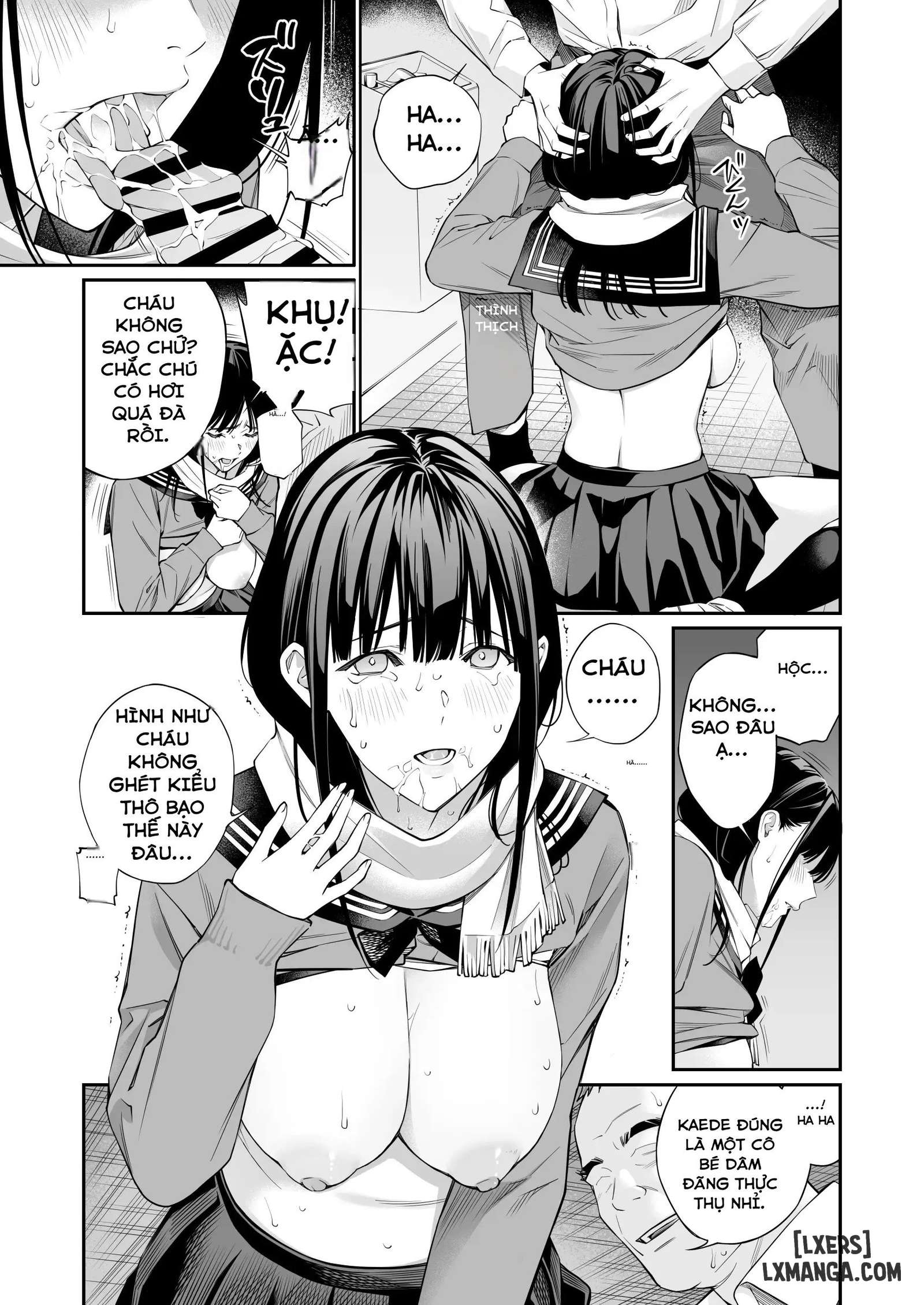 HentaiVN.net - Ảnh 25 - Cái lỗ được lấp đầy bởi mấy lão già - Chap 1