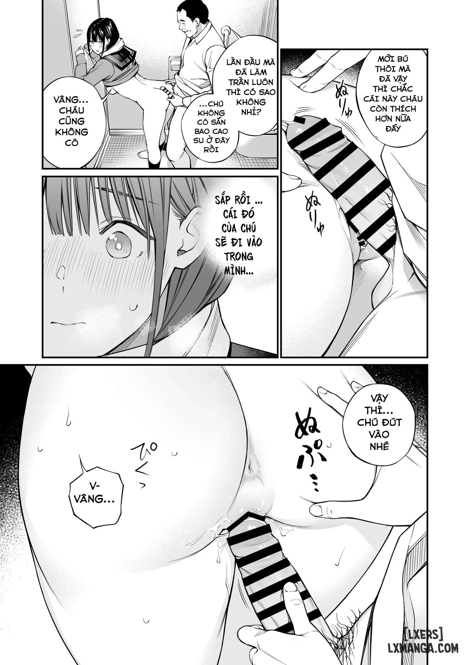 HentaiVN.net - Ảnh 27 - Cái lỗ được lấp đầy bởi mấy lão già - Chap 1