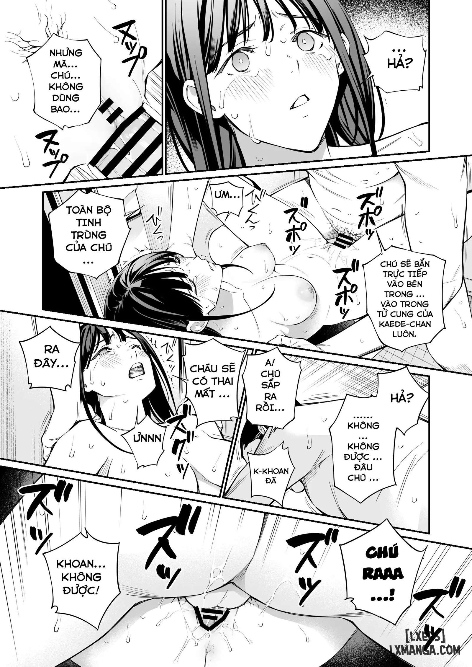 HentaiVN.net - Ảnh 45 - Cái lỗ được lấp đầy bởi mấy lão già - Chap 1