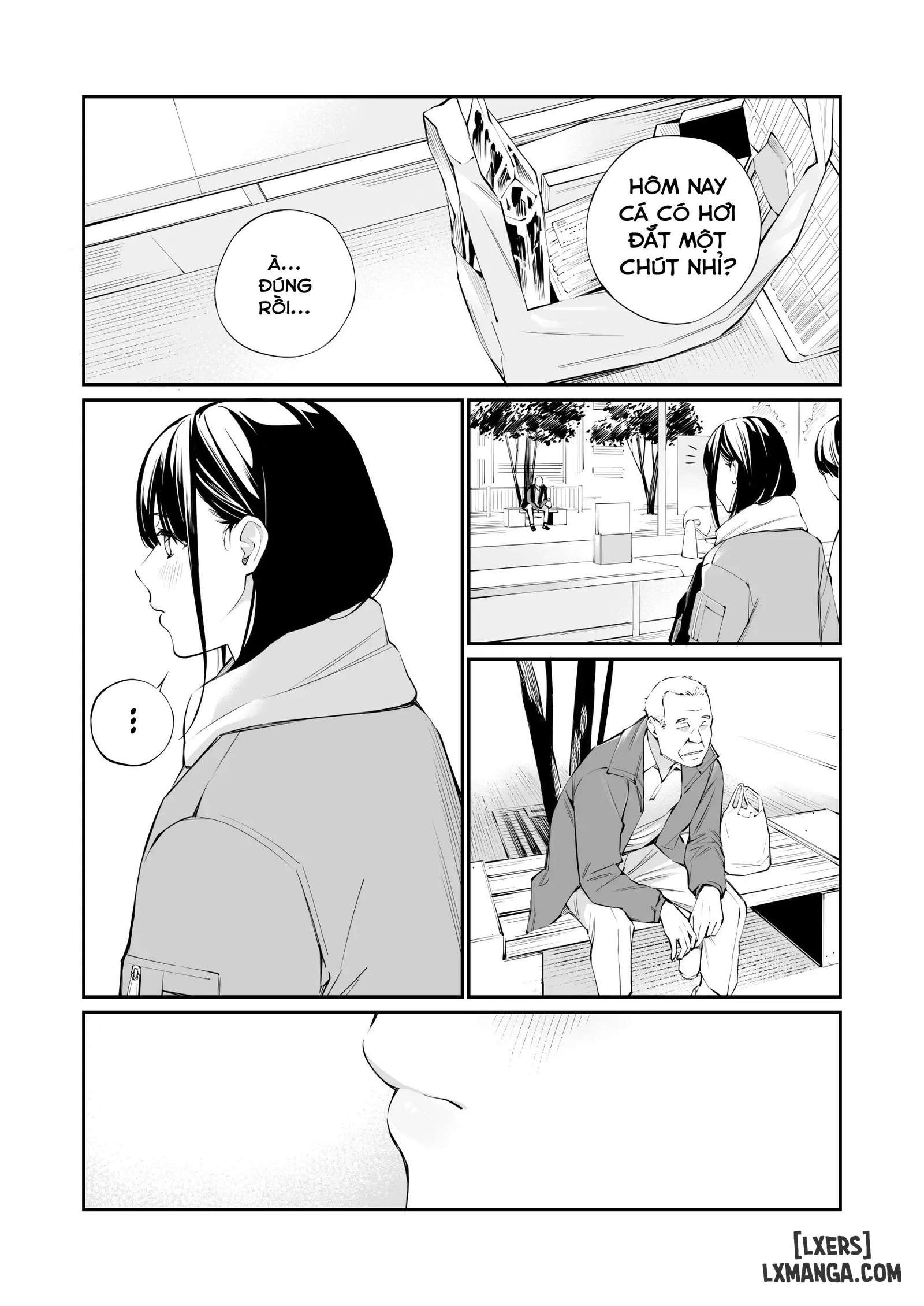 HentaiVN.net - Ảnh 16 - Cái lỗ được lấp đầy bởi mấy lão già - Chap 2 - Part 1